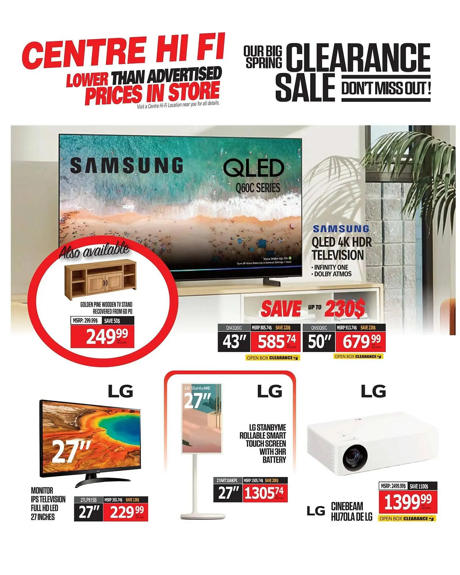 Centre Hi-Fi flyer from April 11 to April 17 2025 - flyer page 13