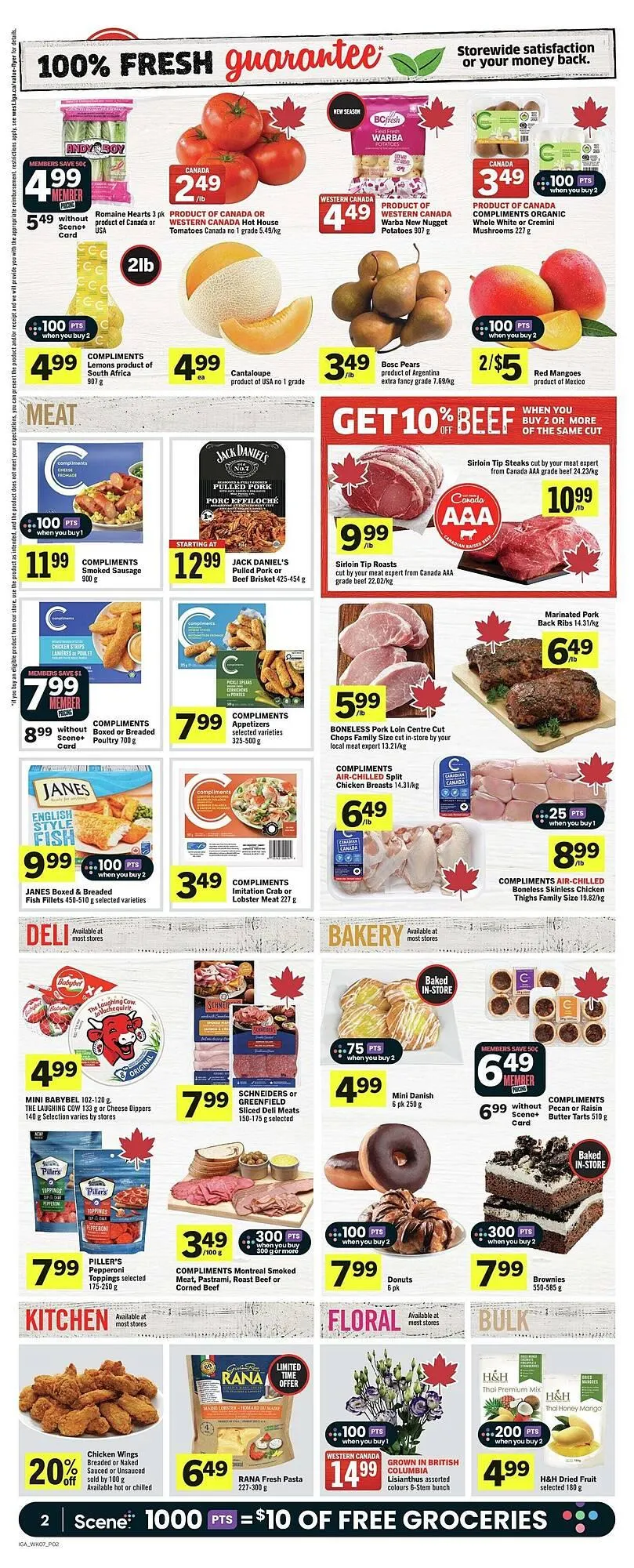 IGA flyer from June 13 to July 4 2025 - flyer page 4
