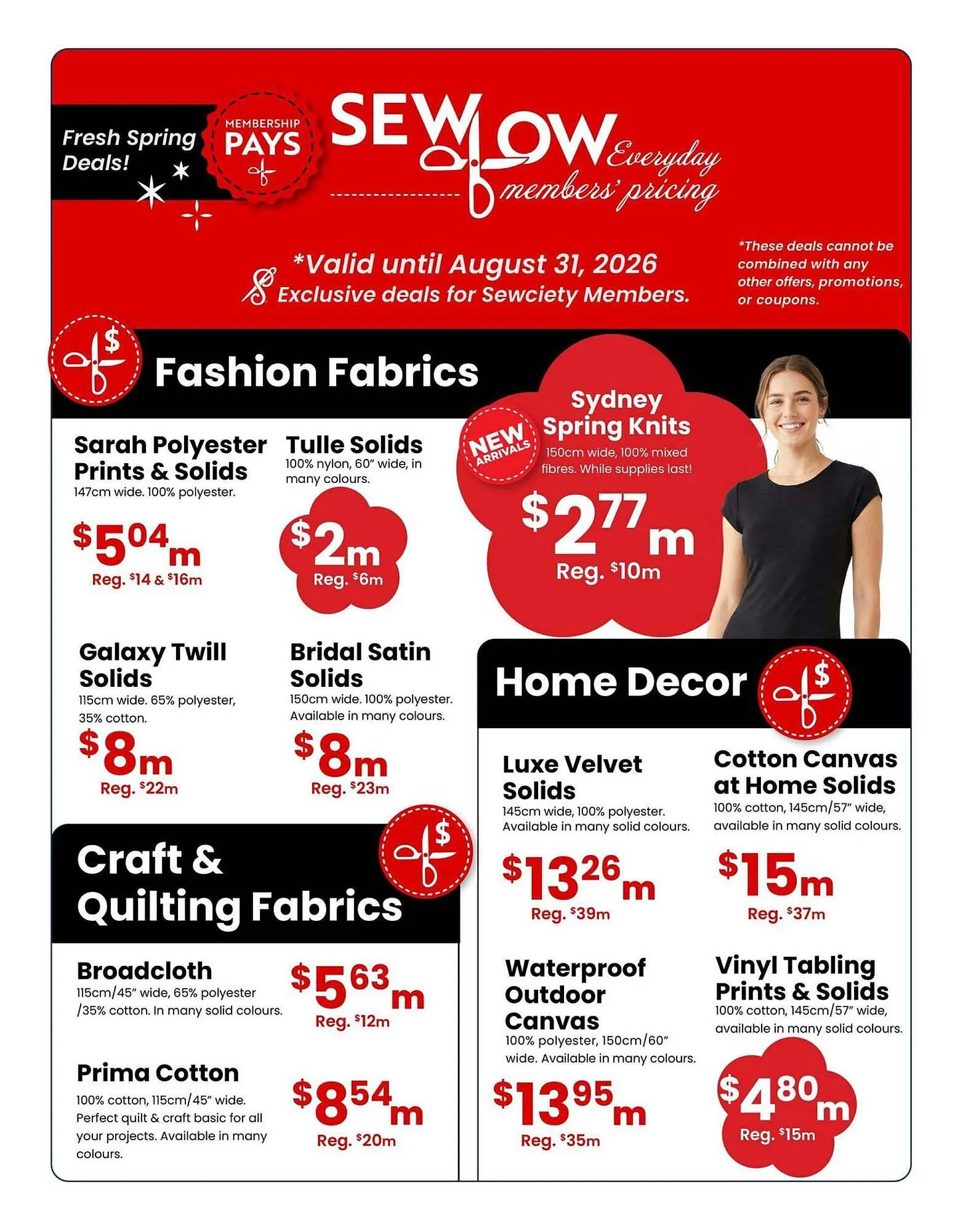 Fabricland flyer from March 2 to March 16 2026 - flyer page 3