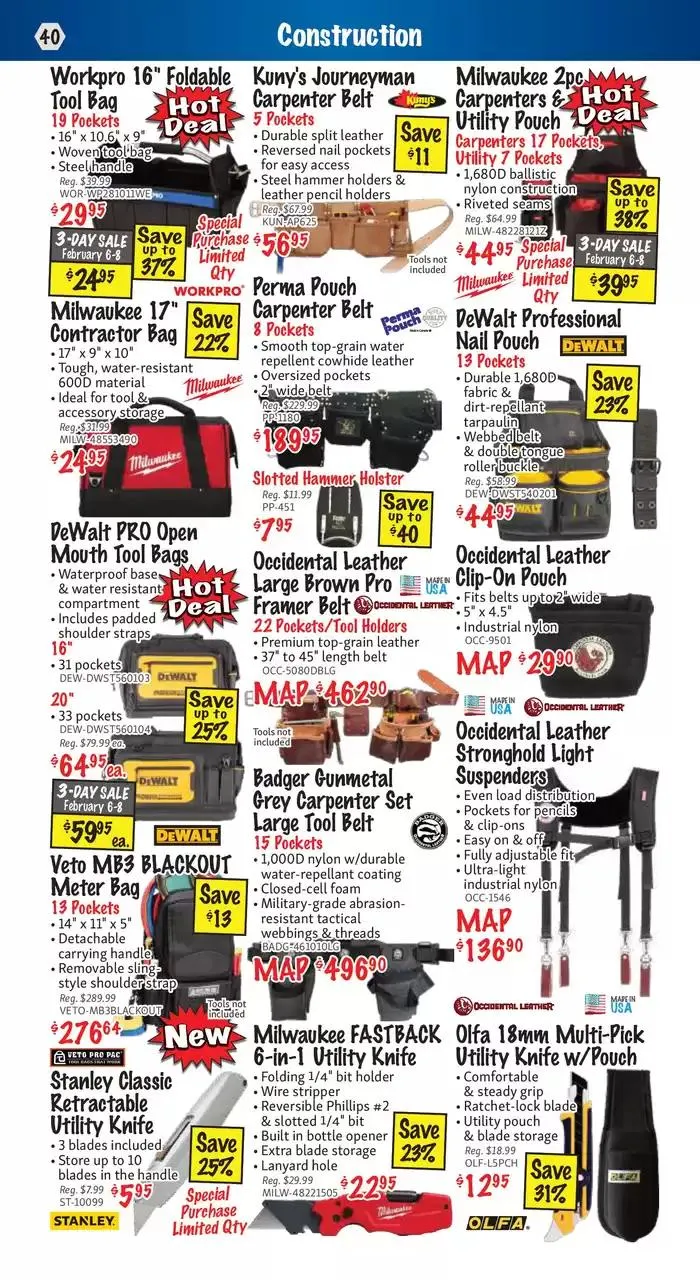 KMS Tools  from February 1 to February 15 2025 - flyer page 40