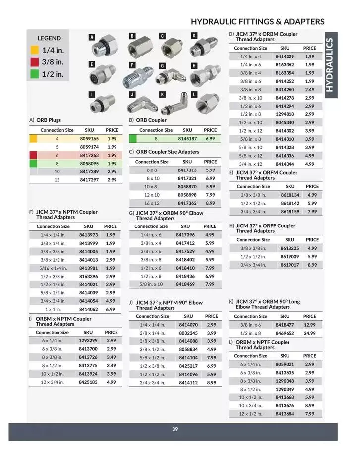 New offers to discover from April 23 to April 22 2025 - flyer page 39
