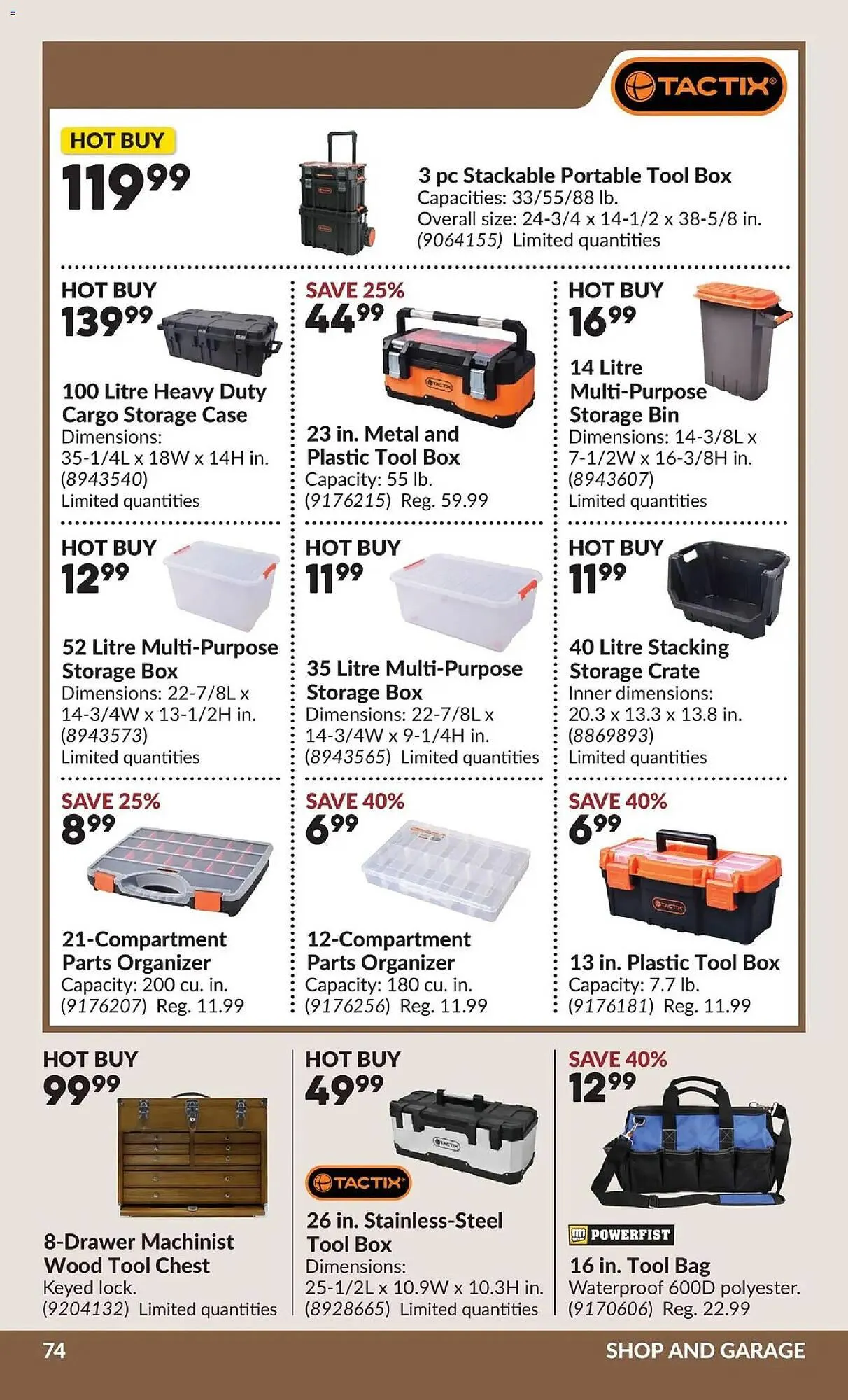 Princess Auto flyer from March 24 to April 6 2026 - flyer page 82