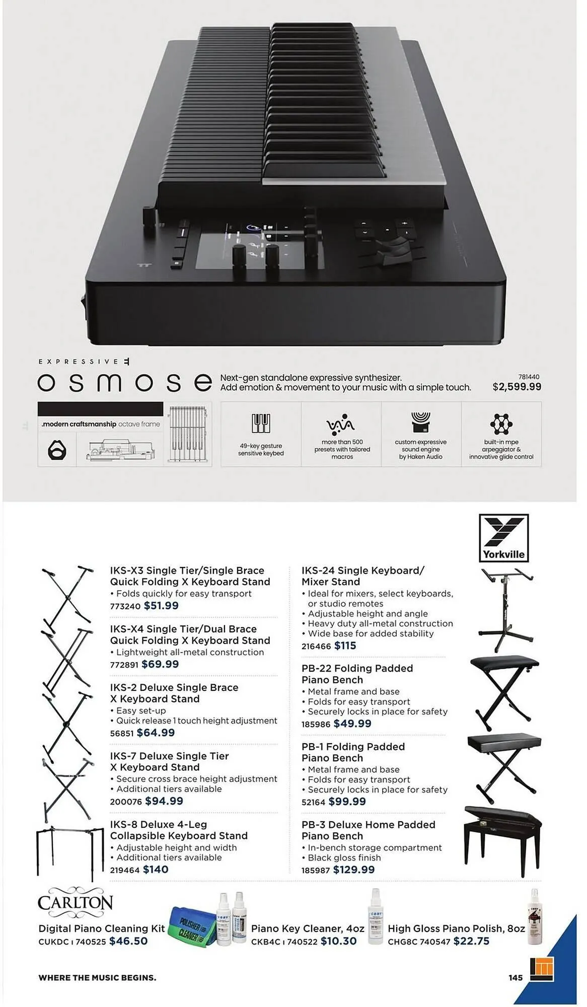 Long & McQuade flyer from November 5 to July 31 2026 - flyer page 145