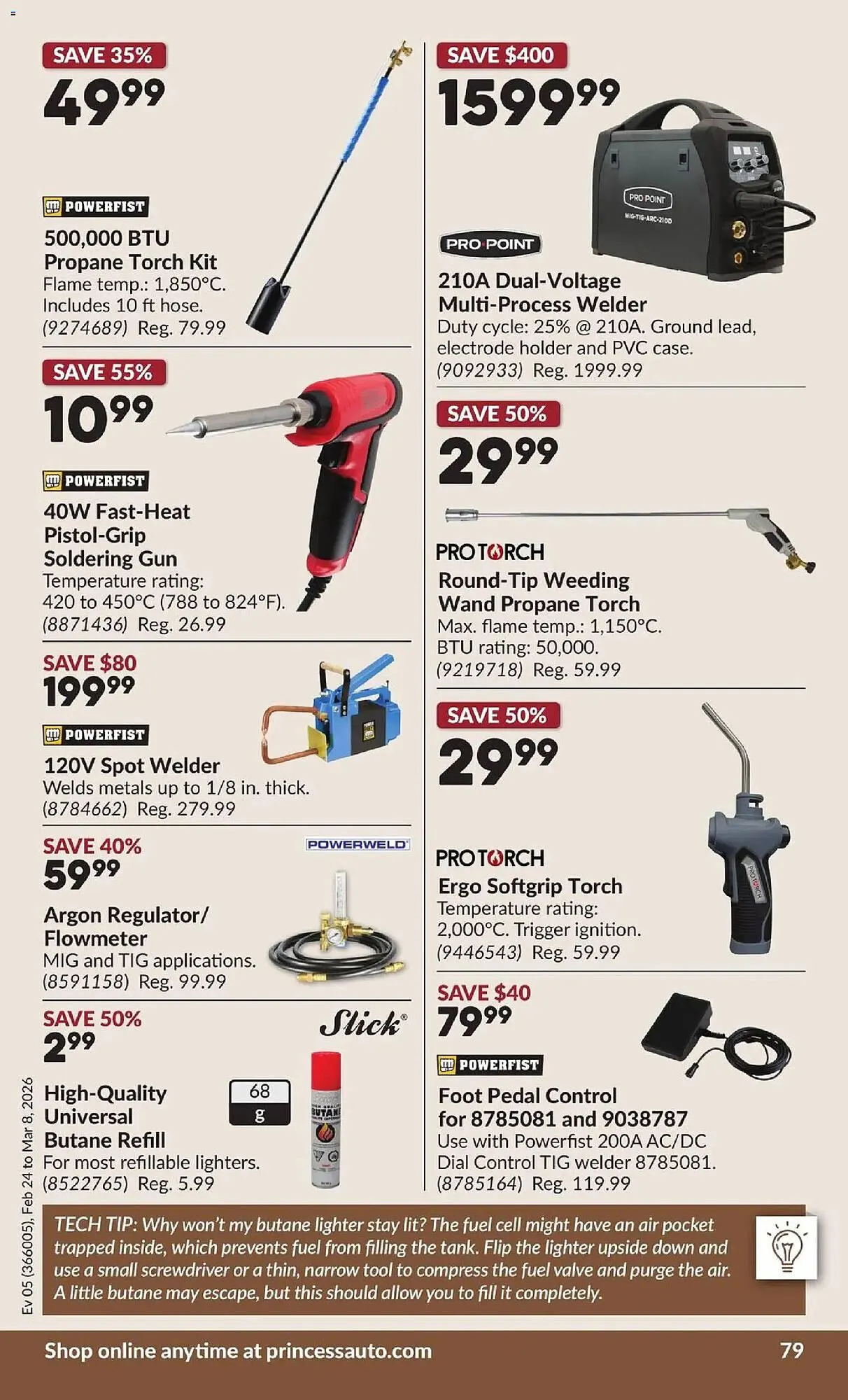 Princess Auto flyer from February 24 to March 9 2026 - flyer page 83