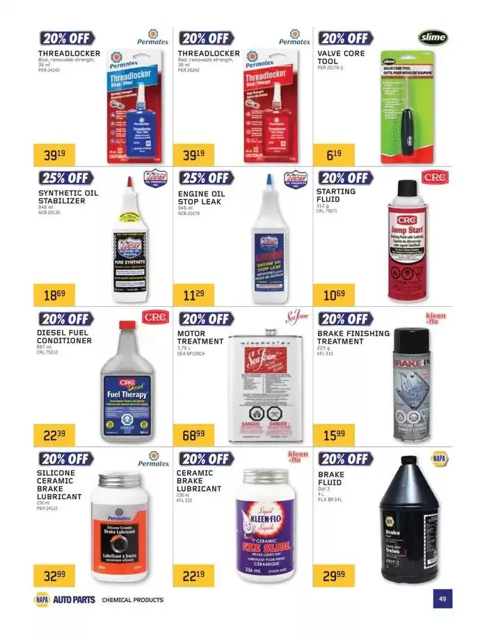Top offers for smart savers from January 1 to March 31 2025 - flyer page 49