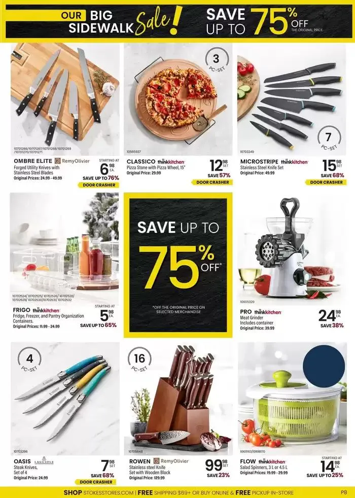 Big Sidewalk Sale from January 6 to February 16 2025 - flyer page 8