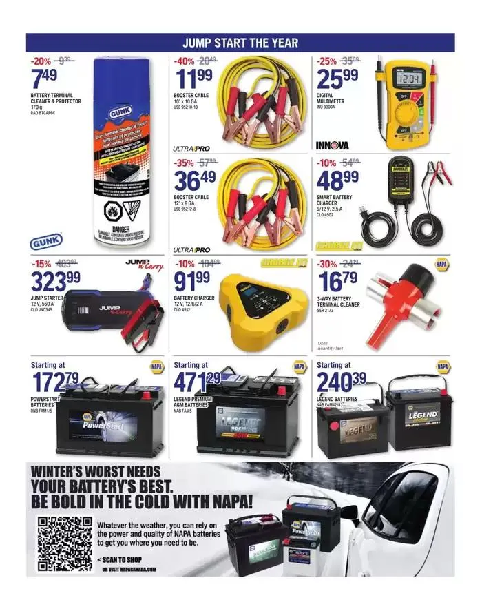 Flyer from January 1 to February 28 2025 - flyer page 2