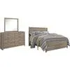 Culverbach 5 Piece Queen Panel Bedroom - Gray