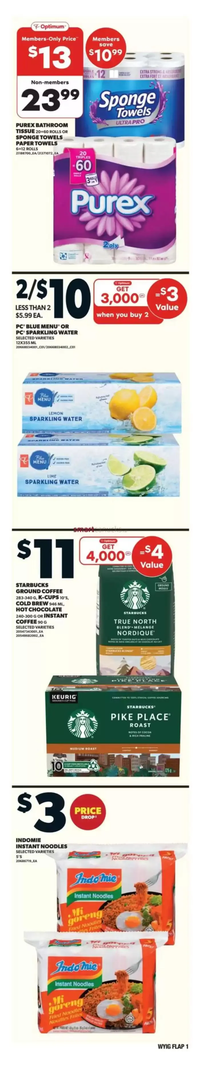 Independent Grocer weeky flyer from January 9 to January 15 2025 - flyer page 1