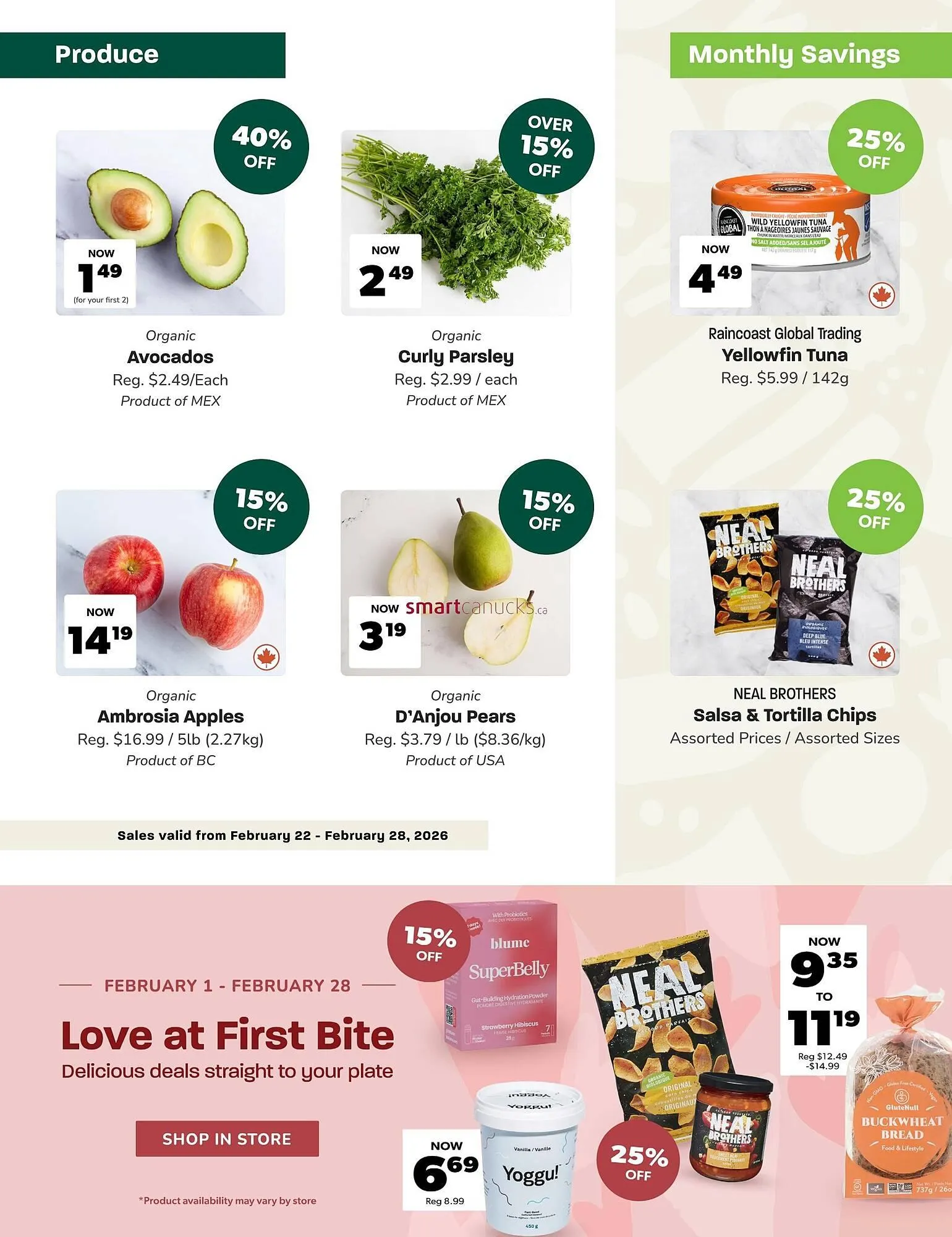 Blush Lane Organics flyer from February 22 to February 28 2026 - flyer page 2