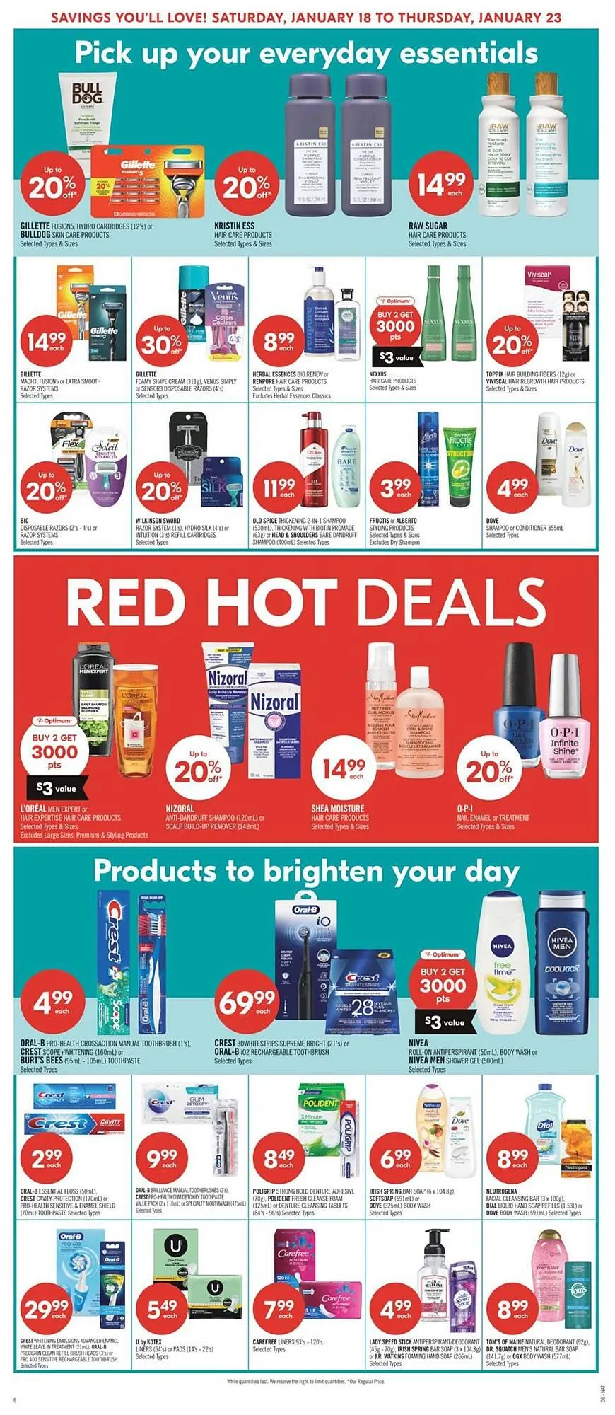 Shoppers Drug Mart flyer from January 16 to January 30 2025 - flyer page 12