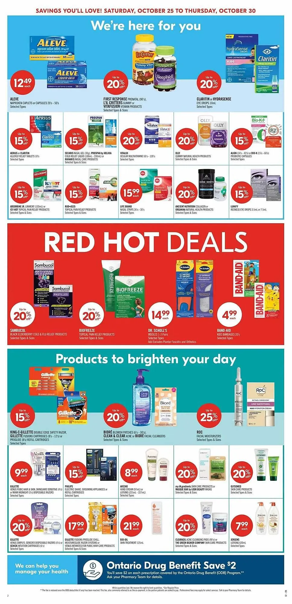 Shoppers Drug Mart flyer from October 25 to October 31 2025 - flyer page 6