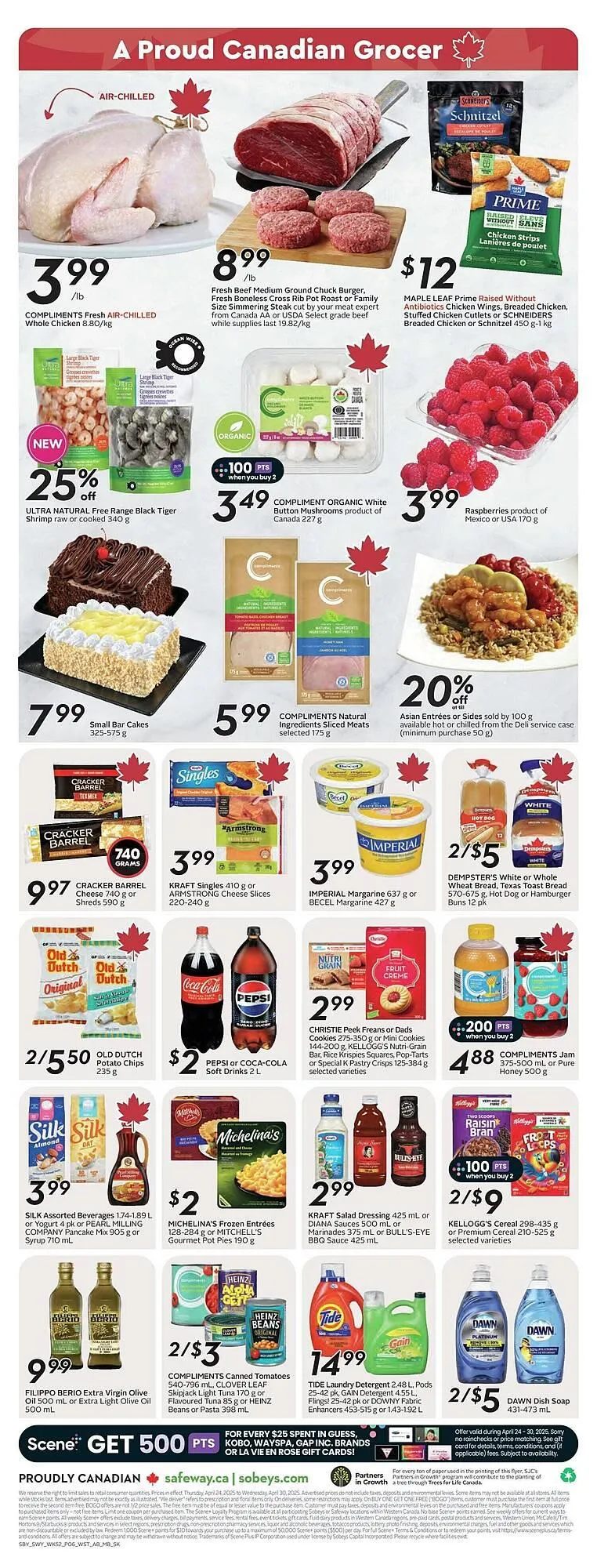 Safeway flyer from April 24 to May 1 2025 - flyer page 4