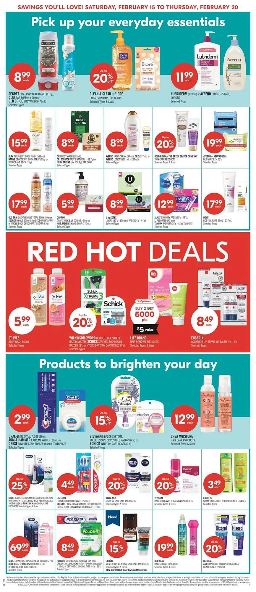Shoppers Drug Mart flyer from February 15 to February 21 2025 - flyer page 13