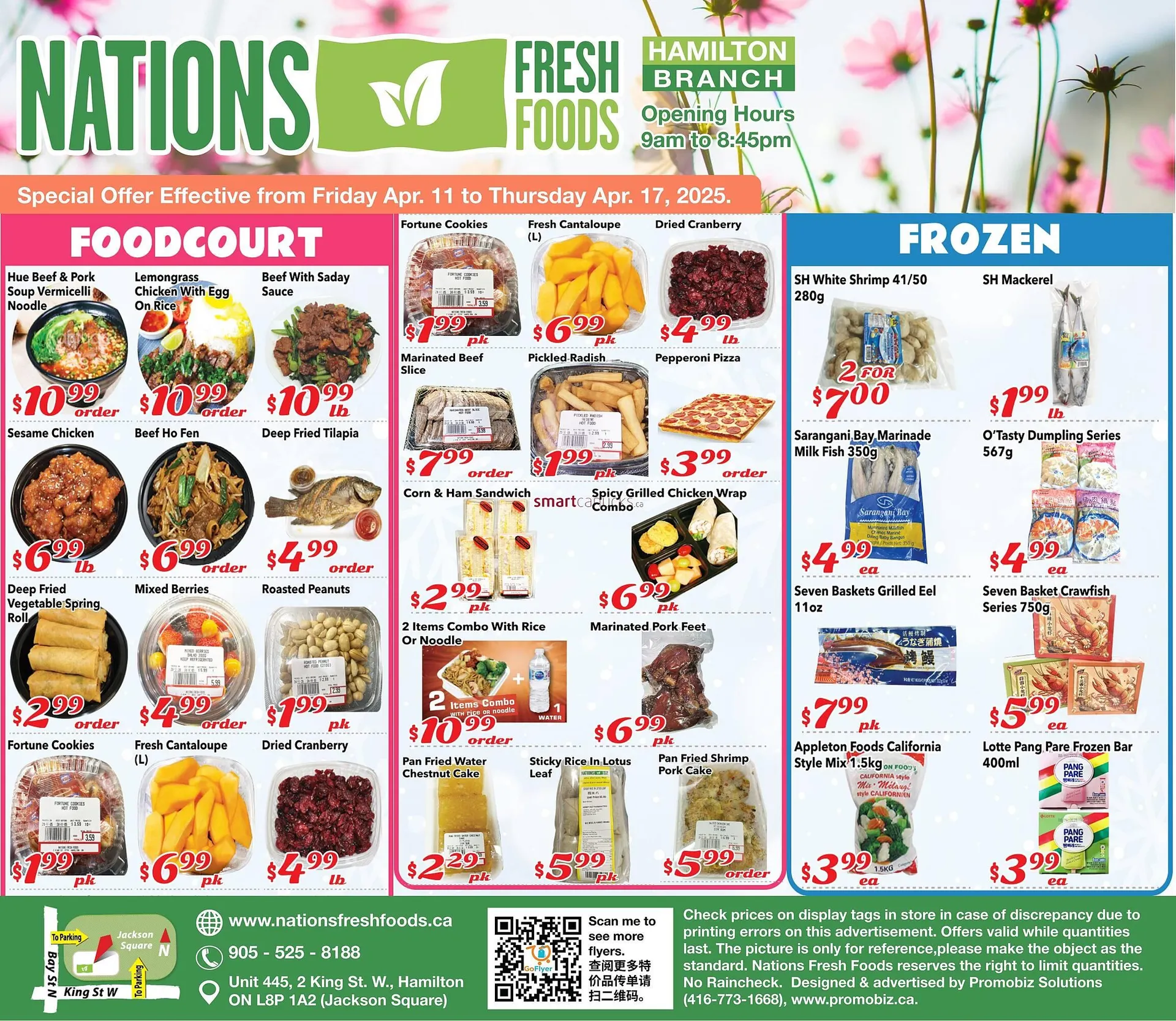 Nations Fresh Foods flyer from April 11 to April 17 2025 - flyer page 1