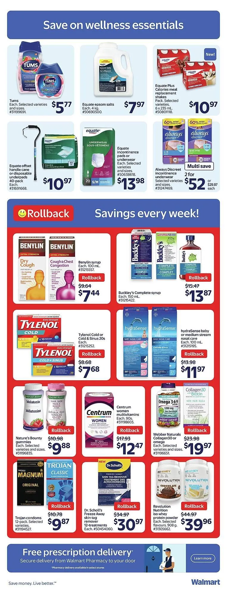 Walmart flyer from October 16 to October 22 2025 - flyer page 14