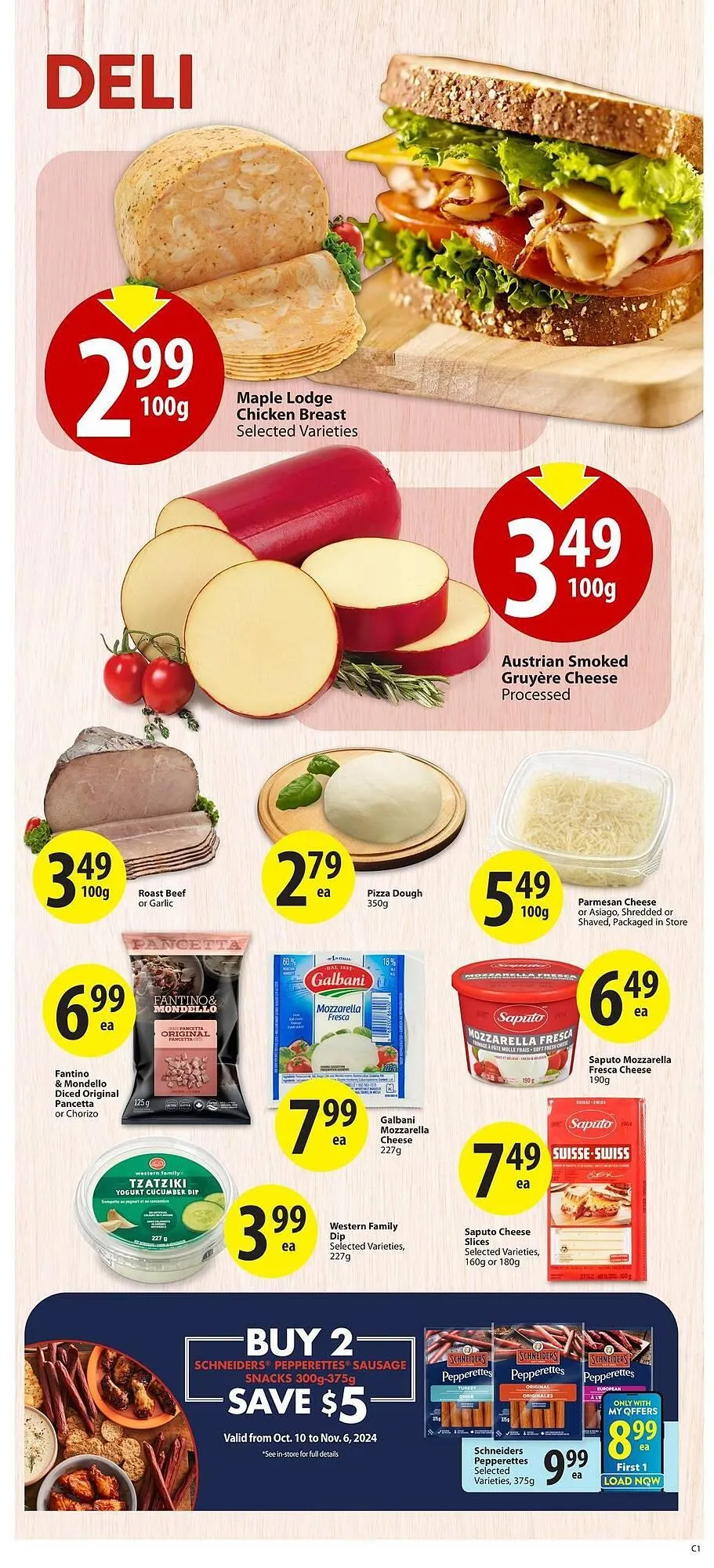 Save on Foods flyer from October 16 to October 22 2024 - flyer page 6