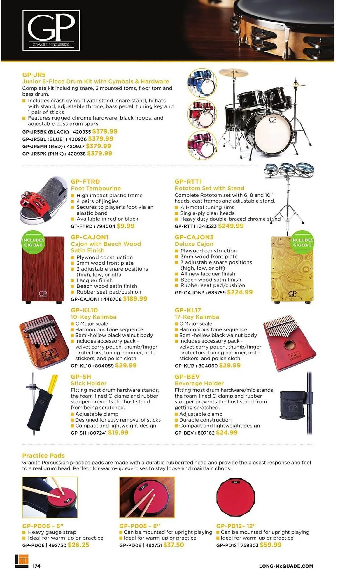 Long & McQuade flyer from November 5 to July 31 2026 - flyer page 174