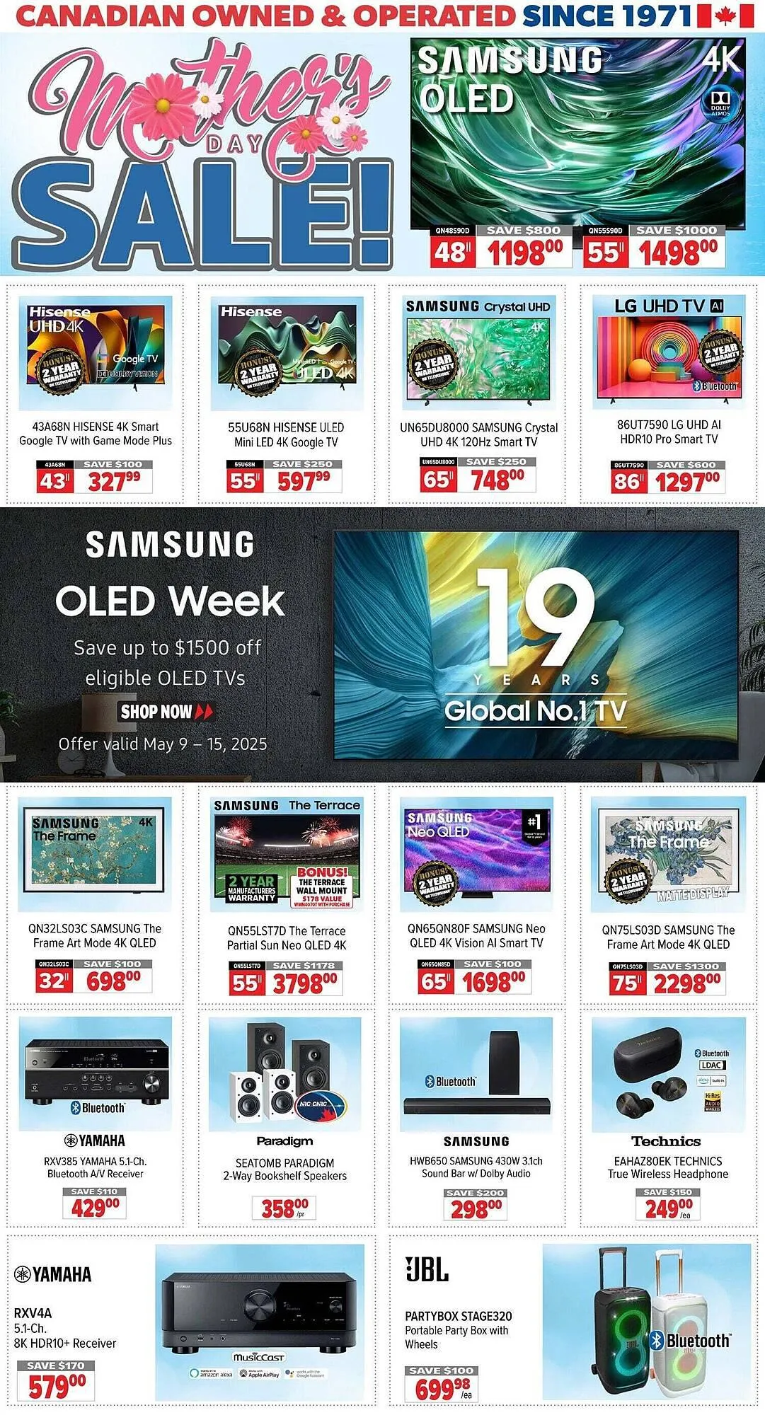 2001 Audio Video flyer - 1