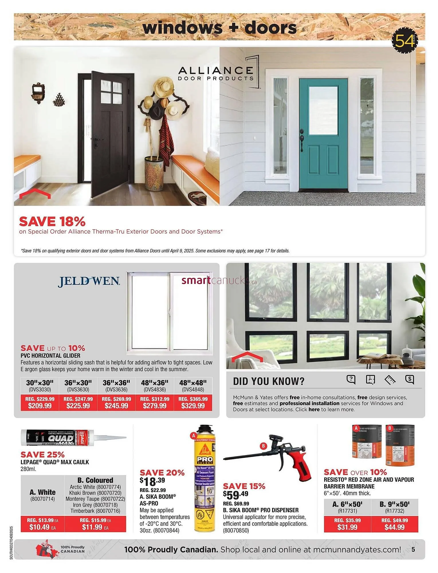 McMunn & Yates Building Supplies flyer from March 28 to April 3 2025 - flyer page 5