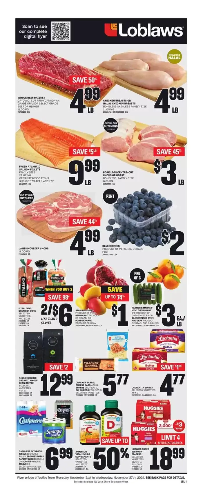 Exclusive deals for our customers from November 21 to November 27 2024 - flyer page 3