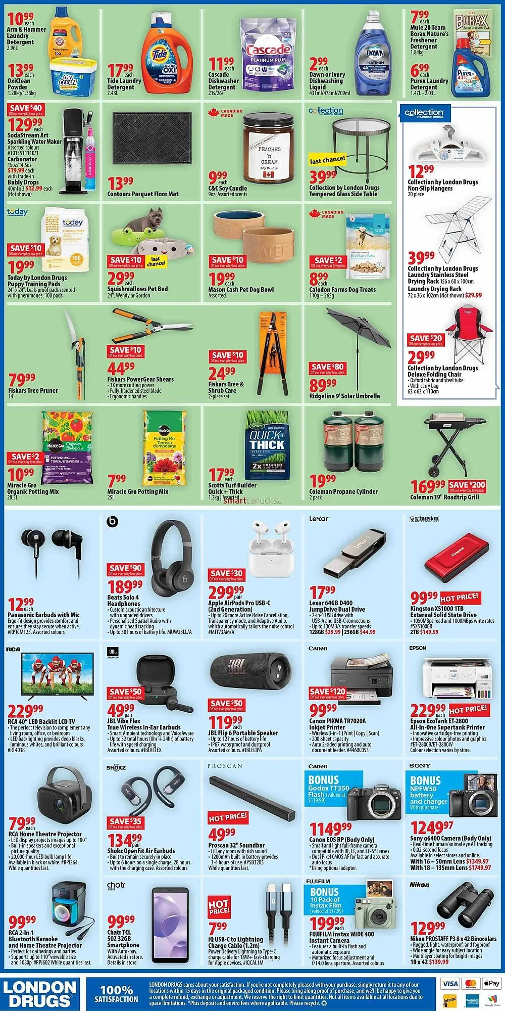 London Drugs flyer from March 27 to April 2 2025 - flyer page 4