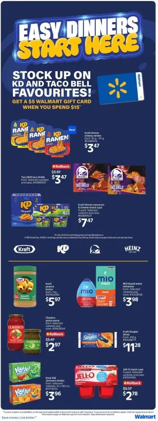 Walmart Flyer from August 27 to September 2 2026 - flyer page 35