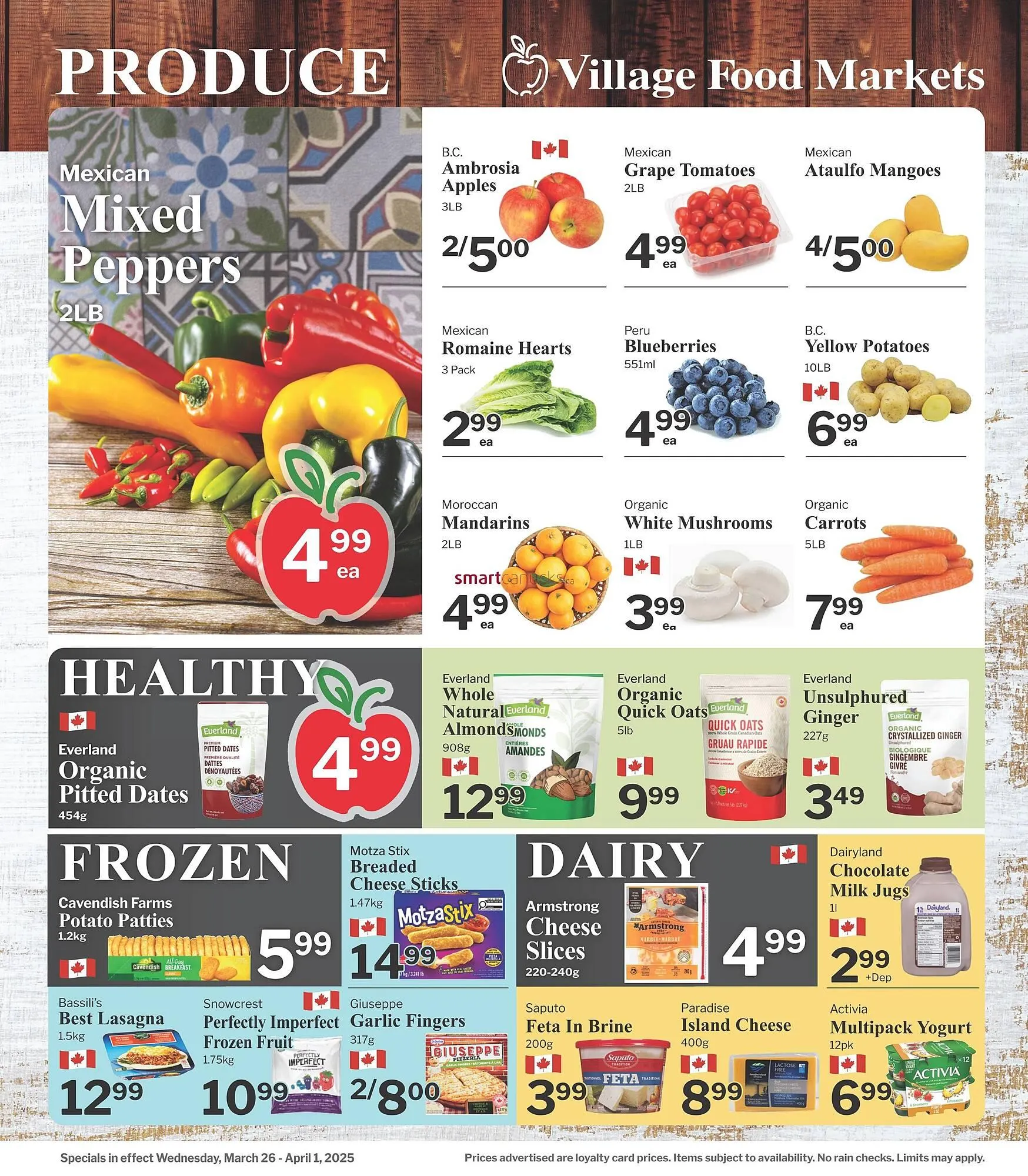 Village Food Markets flyer from April 2 to April 8 2025 - flyer page 3