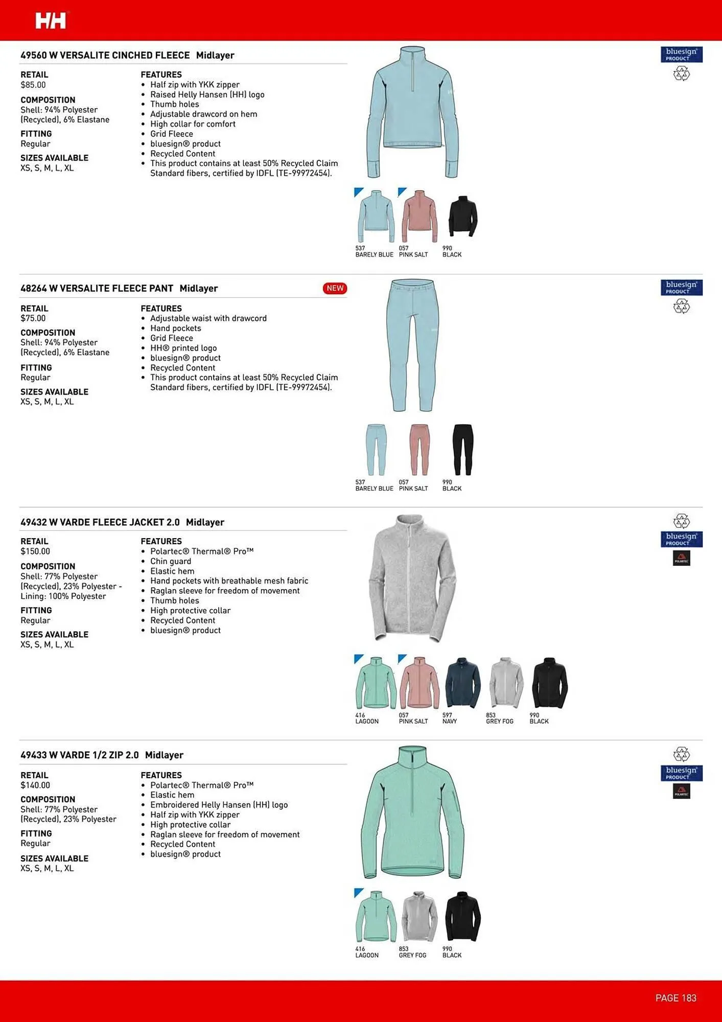 Helly Hansen flyer from September 11 to February 28 2026 - flyer page 183