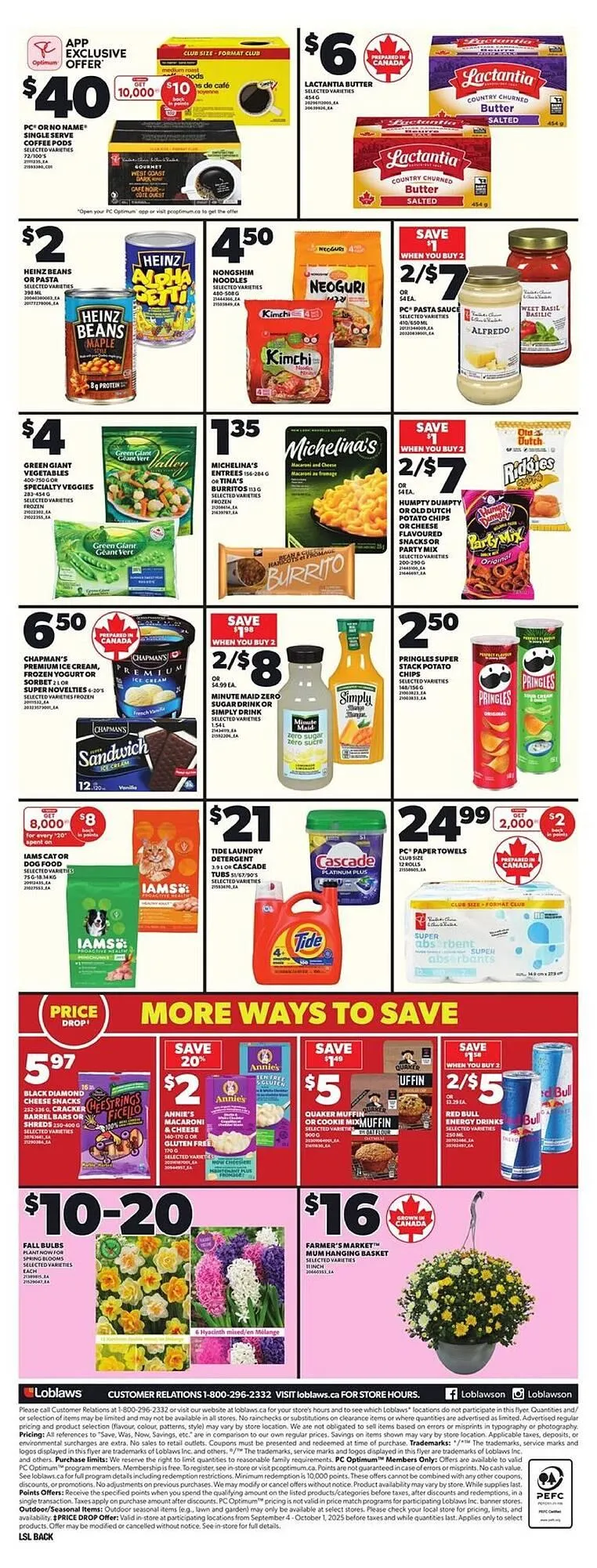 Loblaws flyer from September 11 to September 18 2025 - flyer page 4