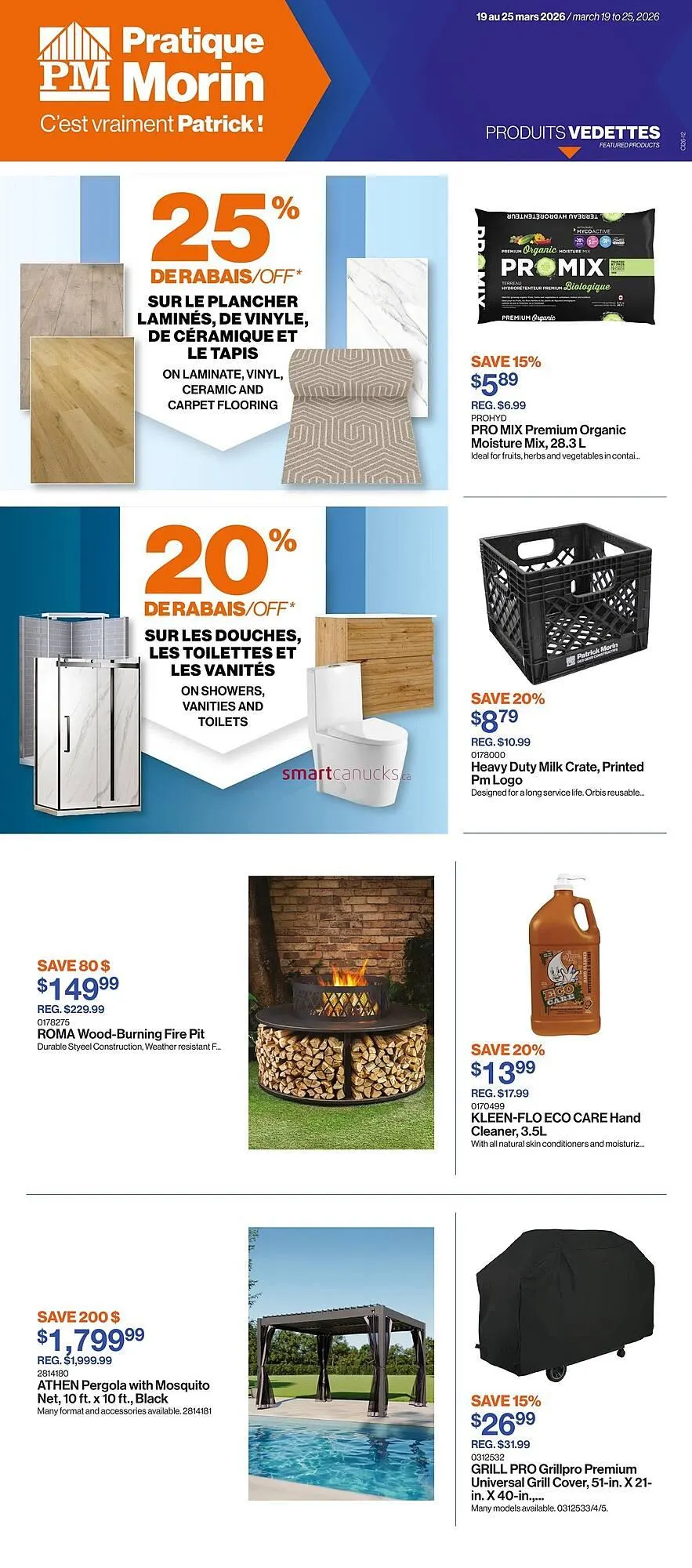 Patrick Morin flyer from March 19 to March 25 2026 - flyer page 1