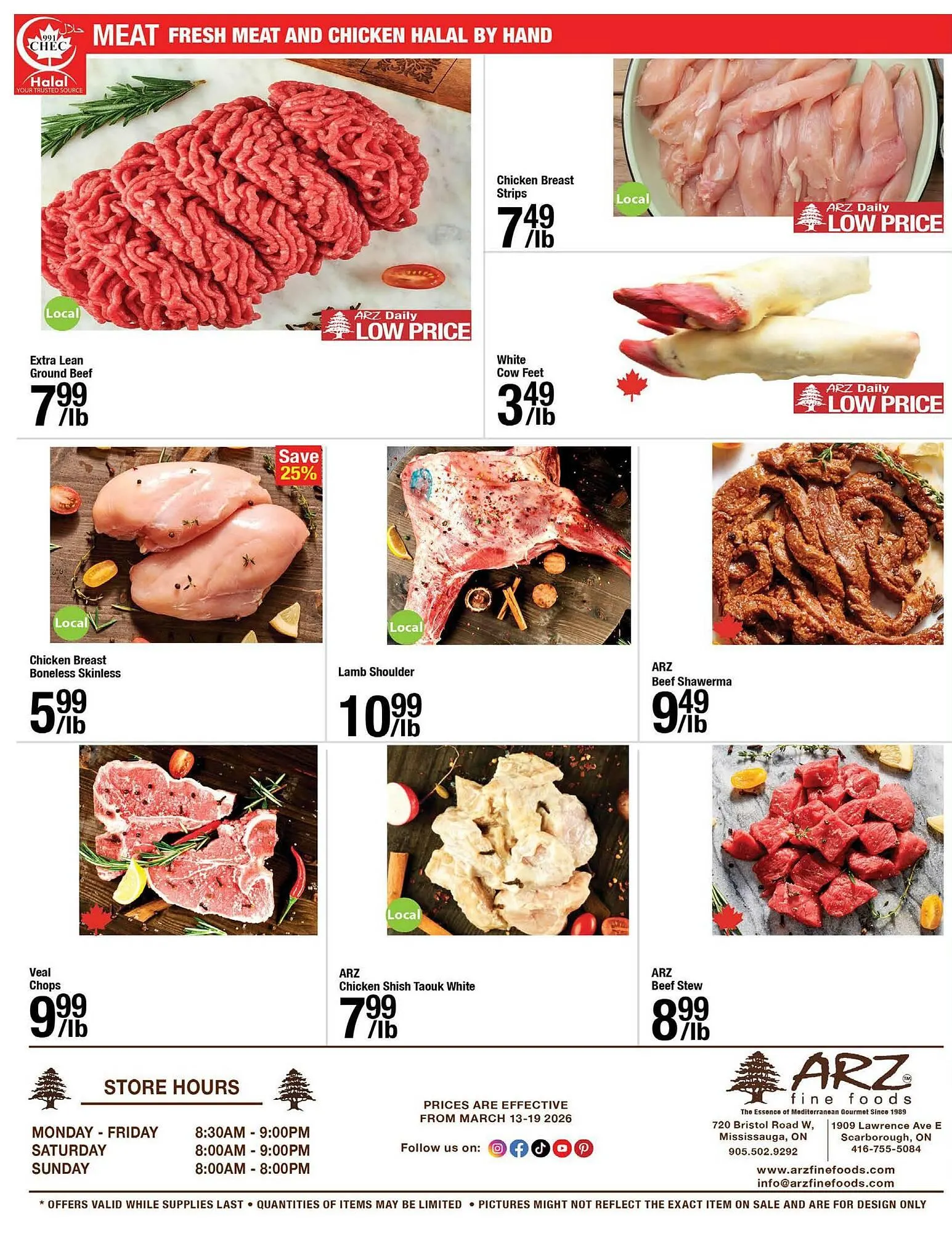 Arz Fine Foods flyer from March 13 to March 19 2026 - flyer page 12