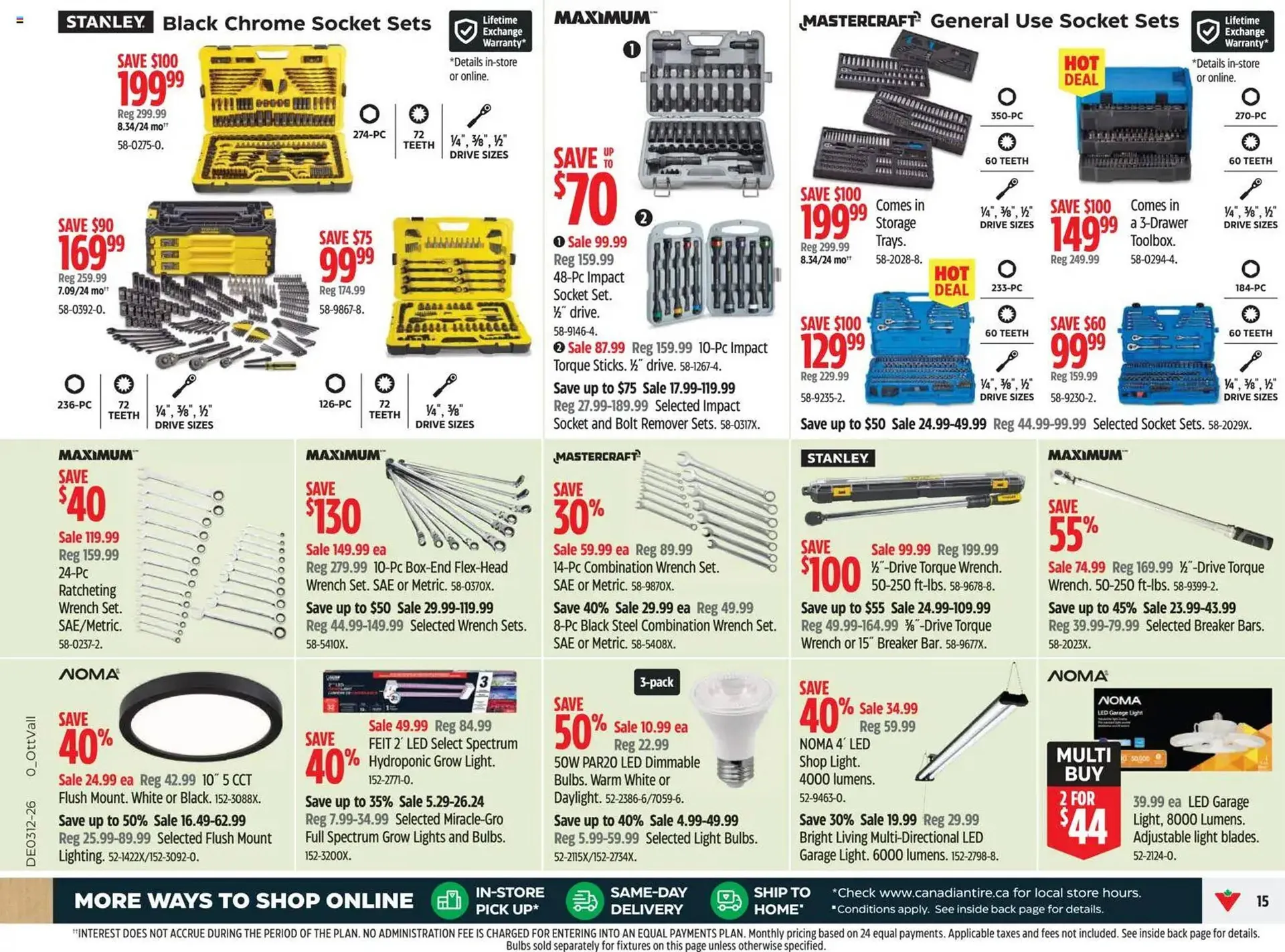 Canadian Tire flyer from March 19 to March 25 2026 - flyer page 15