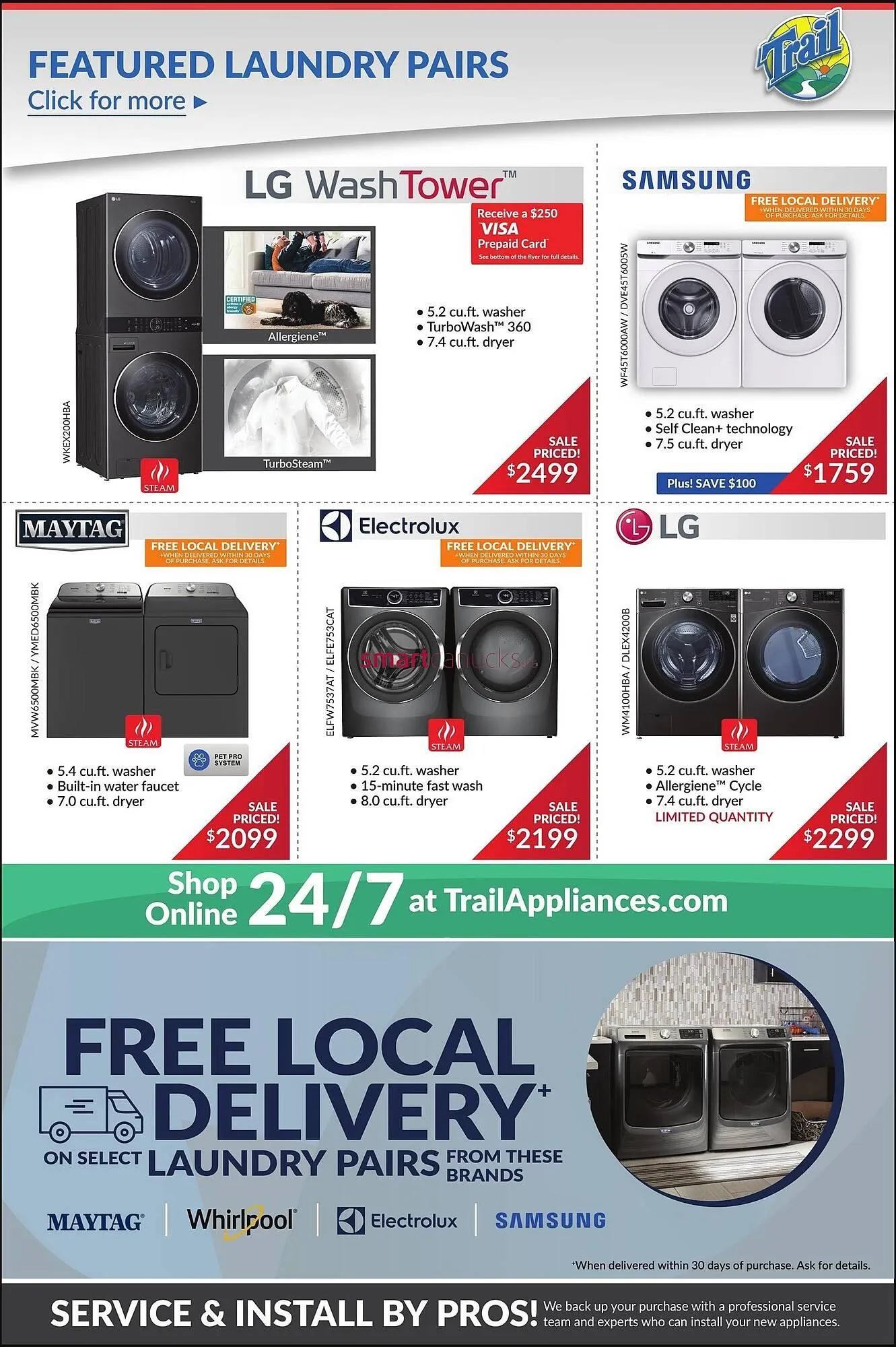 Trail Appliances flyer from September 12 to October 1 2025 - flyer page 7