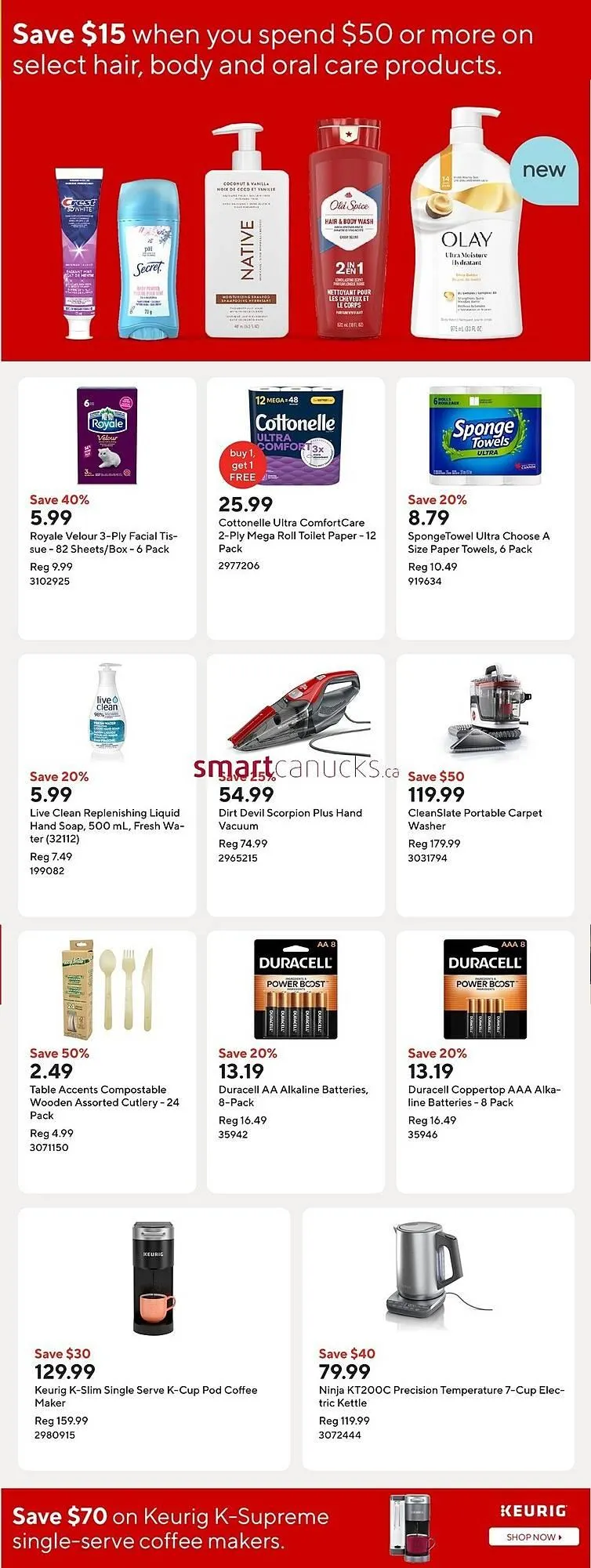 Staples flyer from March 26 to April 1 2025 - flyer page 16