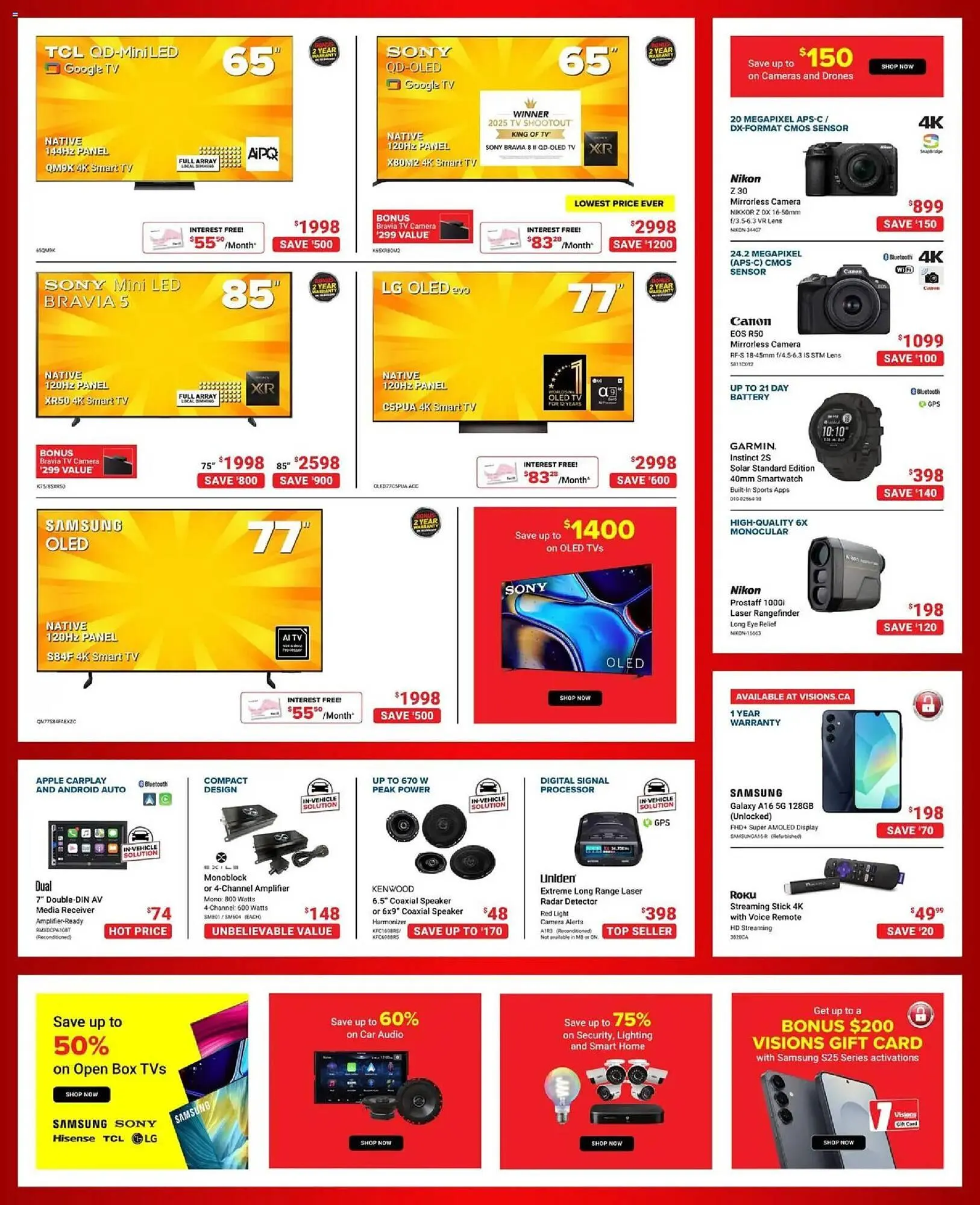 Visions Electronics flyer from February 27 to March 6 2026 - flyer page 4