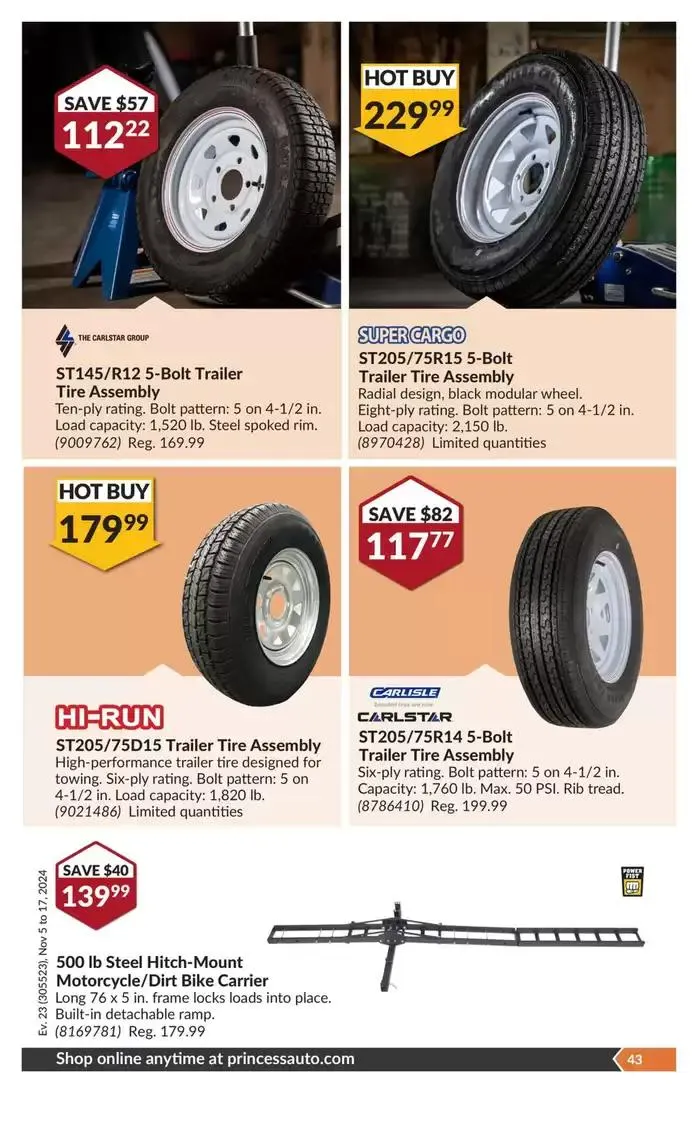 National Sale from November 5 to November 17 2024 - flyer page 47