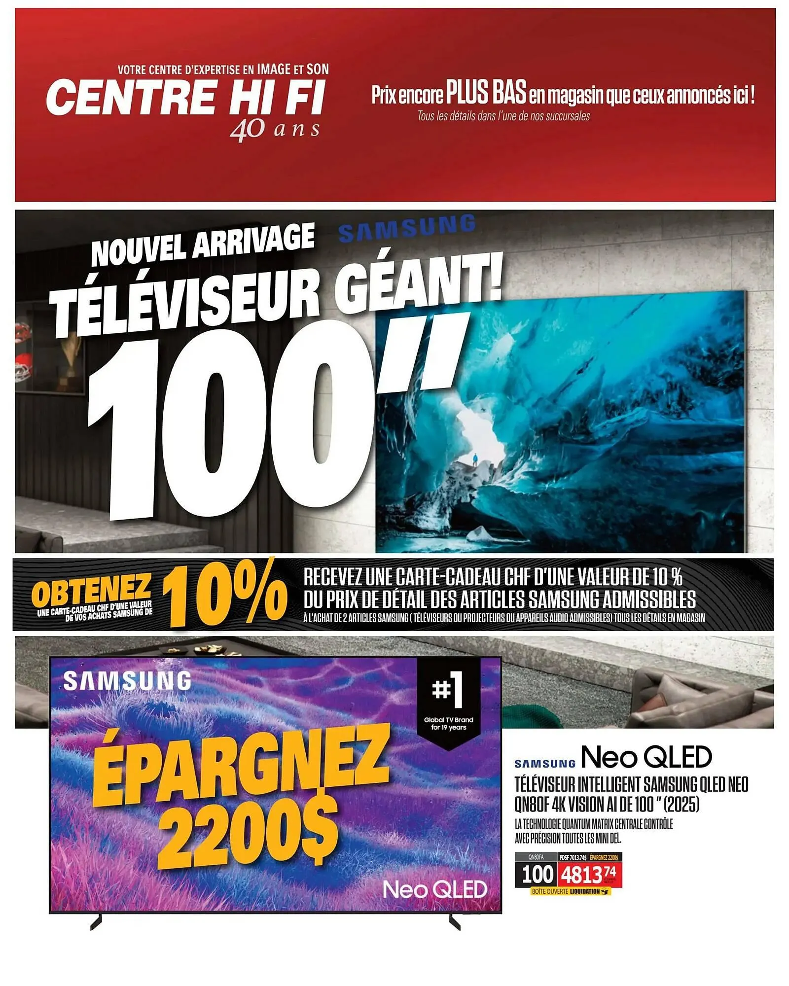 Centre Hi-Fi flyer from January 23 to January 29 2026 - flyer page 12