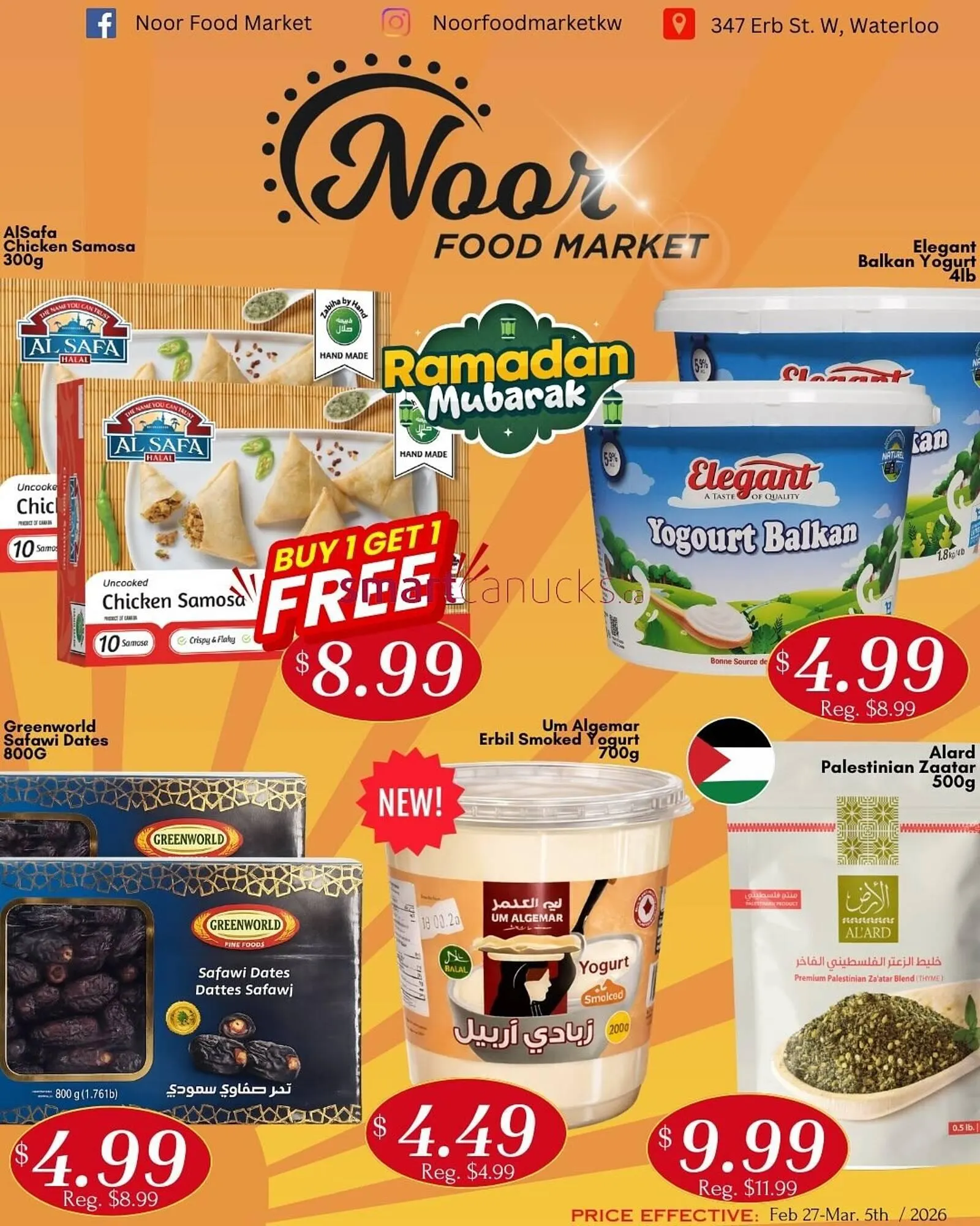 Noor Food Market flyer from February 27 to March 5 2026 - flyer page 1