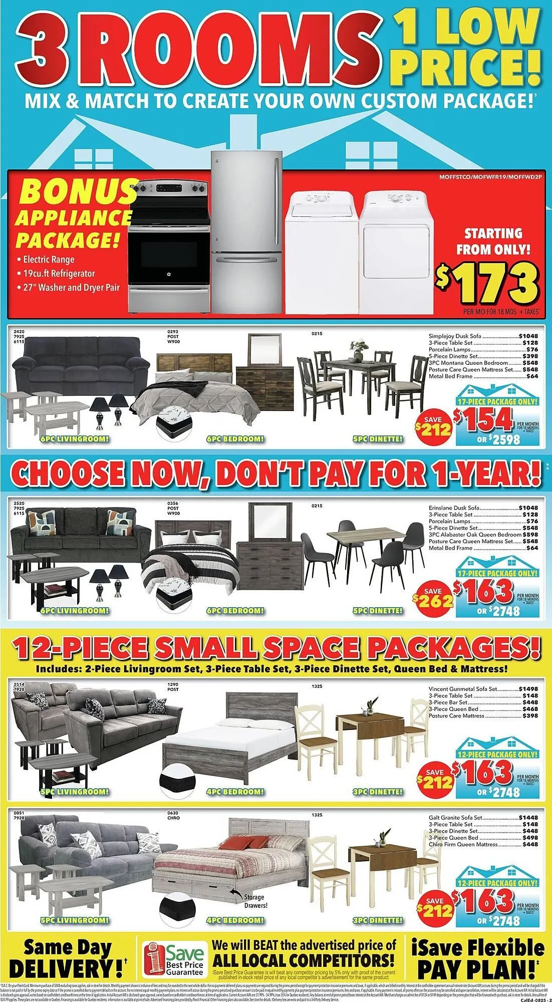 Surplus Furniture flyer from August 11 to August 18 2025 - flyer page 2