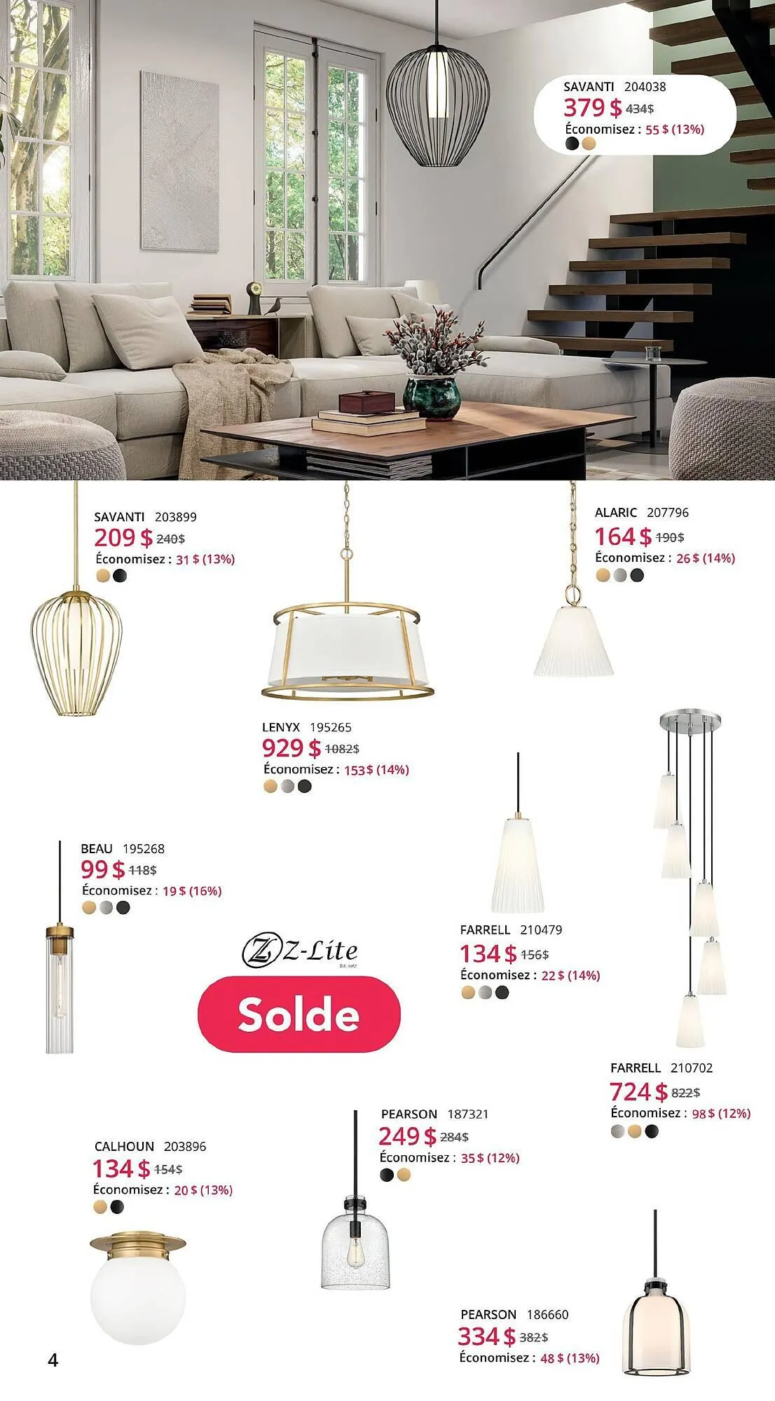 Multi Luminaire flyer from August 12 to January 6 2026 - flyer page 4