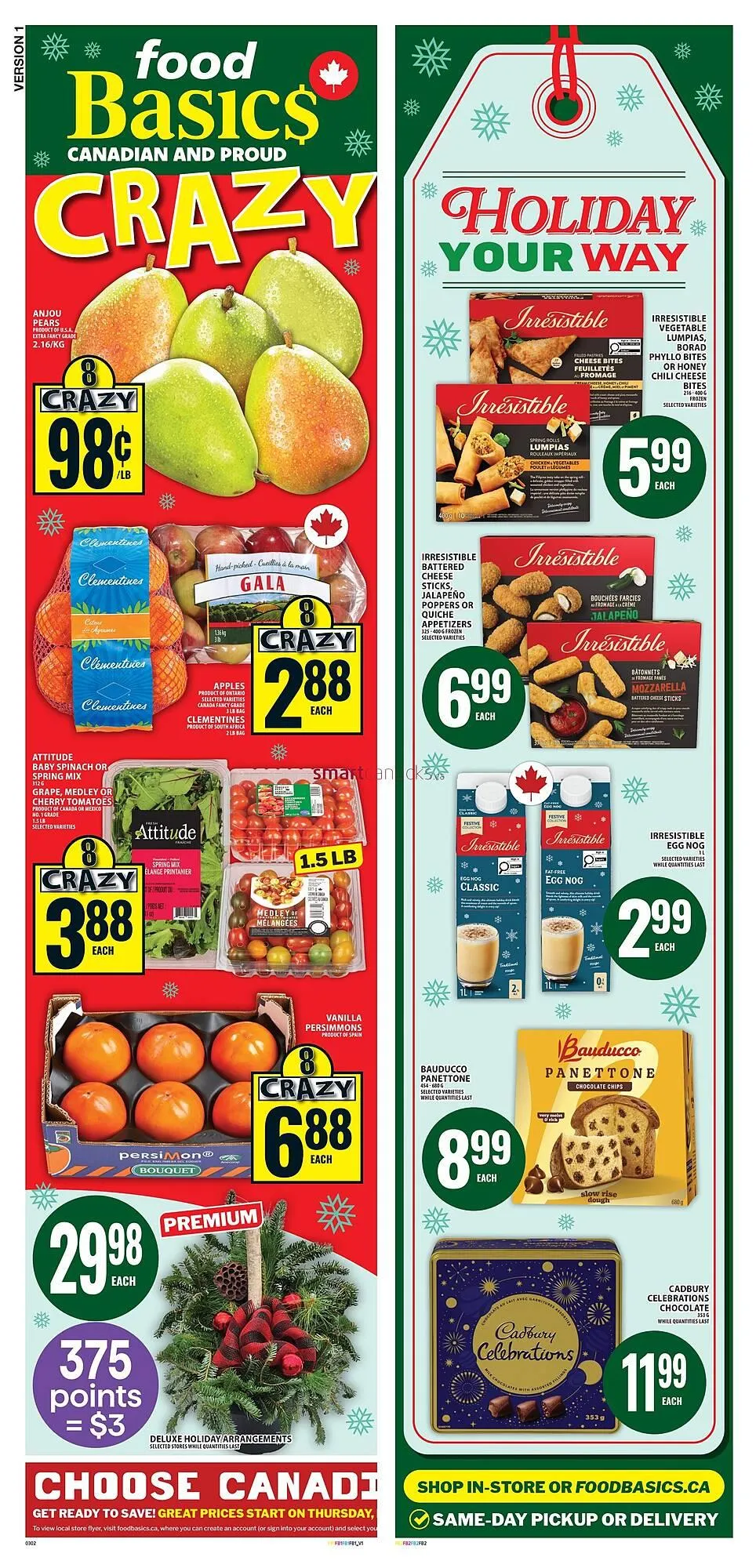 Food Basics flyer from November 27 to December 3 2025 - flyer page 2