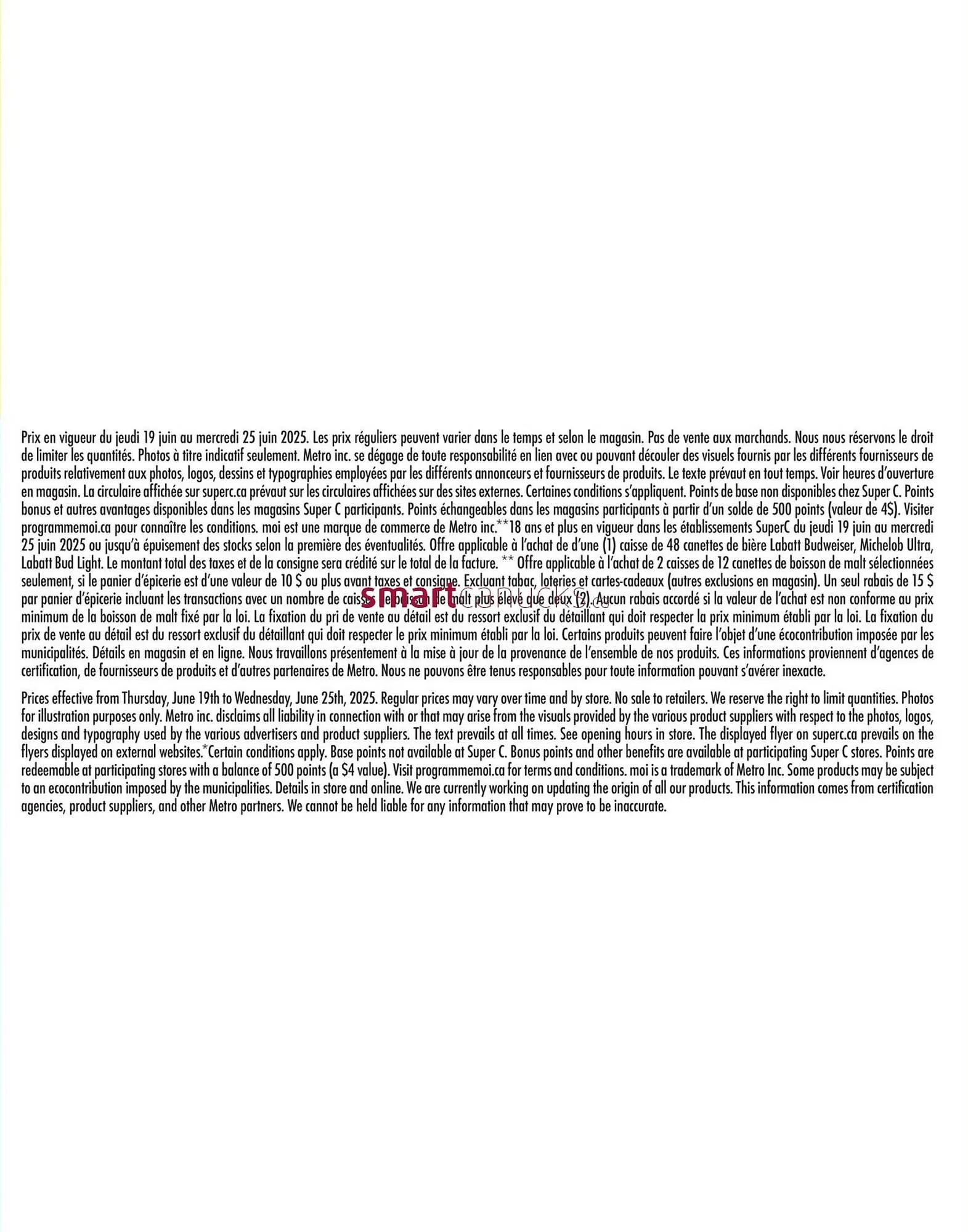 Super C flyer from June 19 to July 2 2025 - flyer page 19