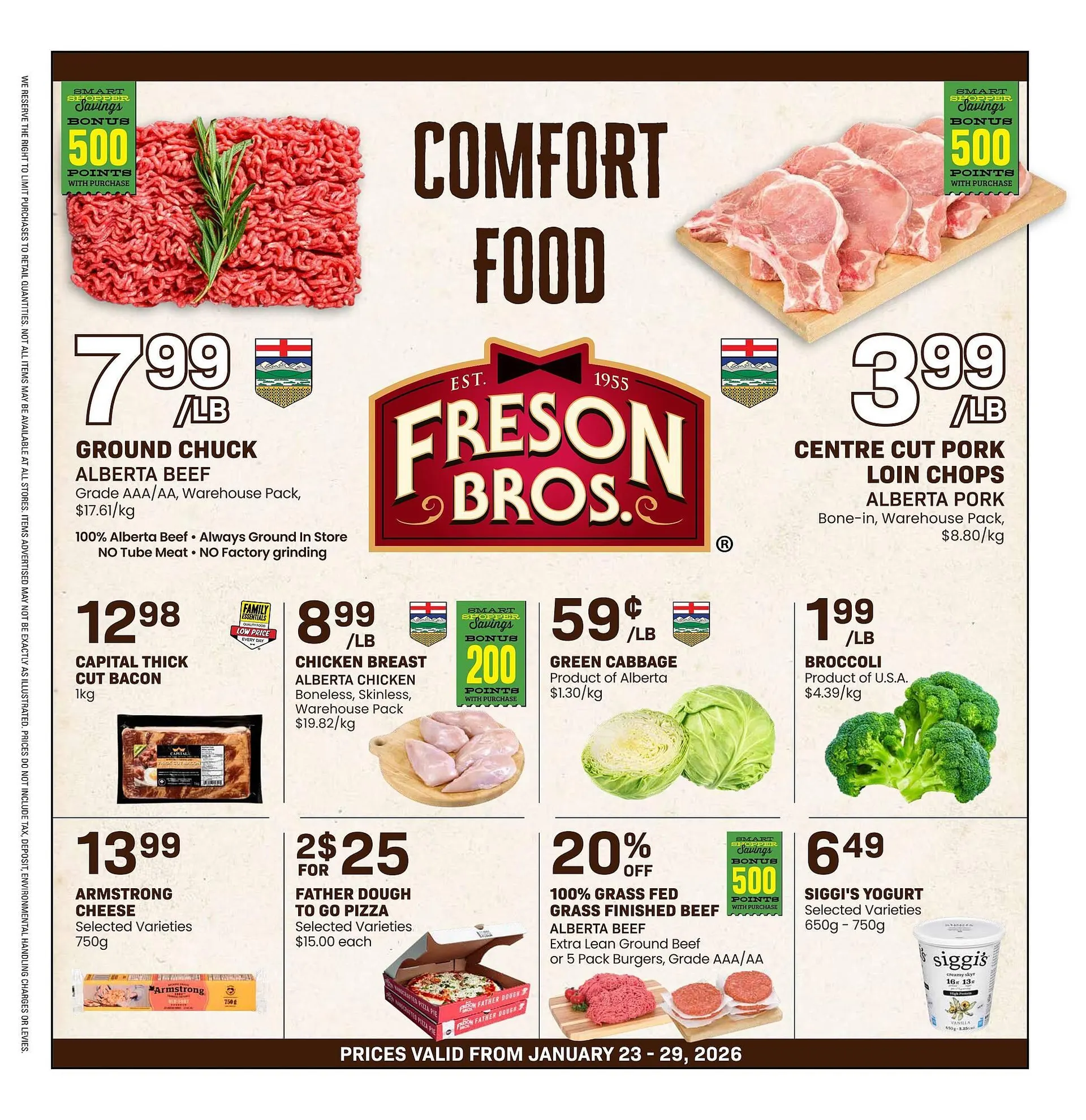 Freson Bros flyer - 1