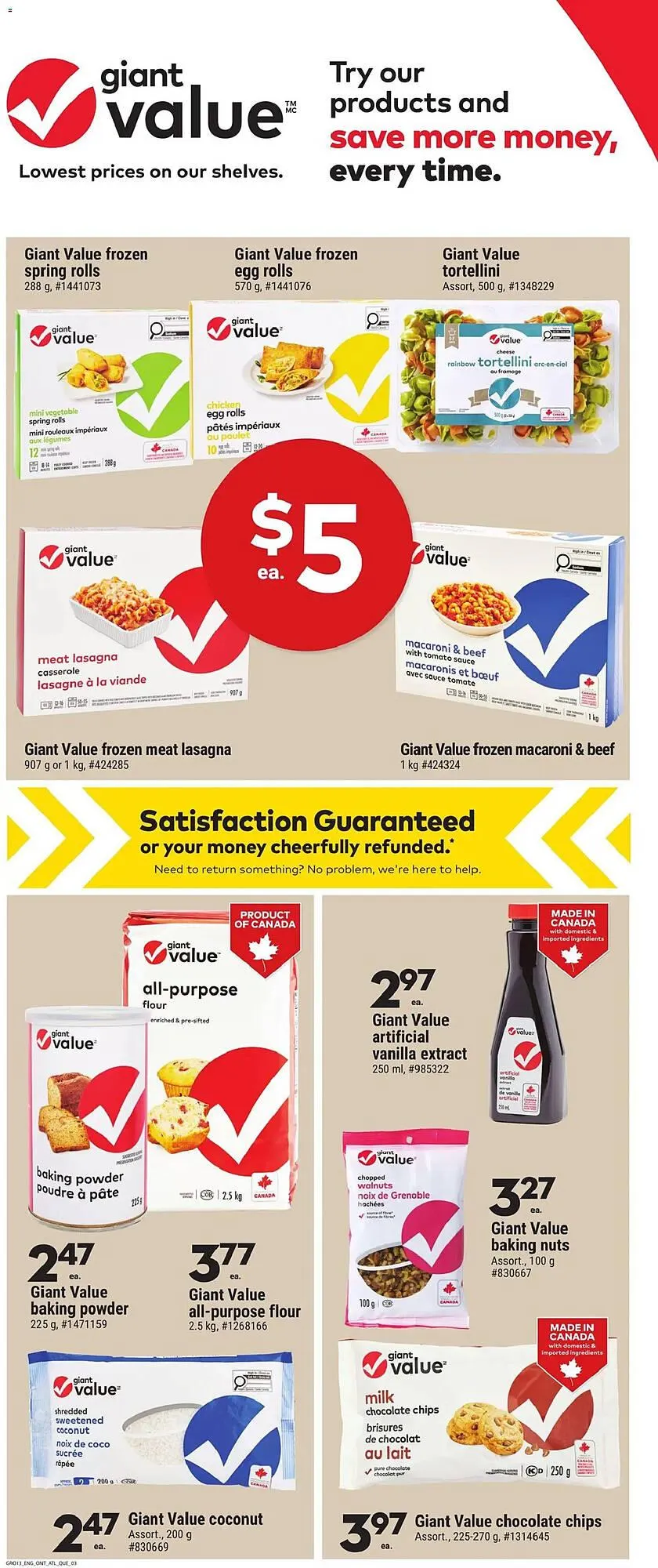 Giant Tiger flyer from October 29 to November 4 2025 - flyer page 3