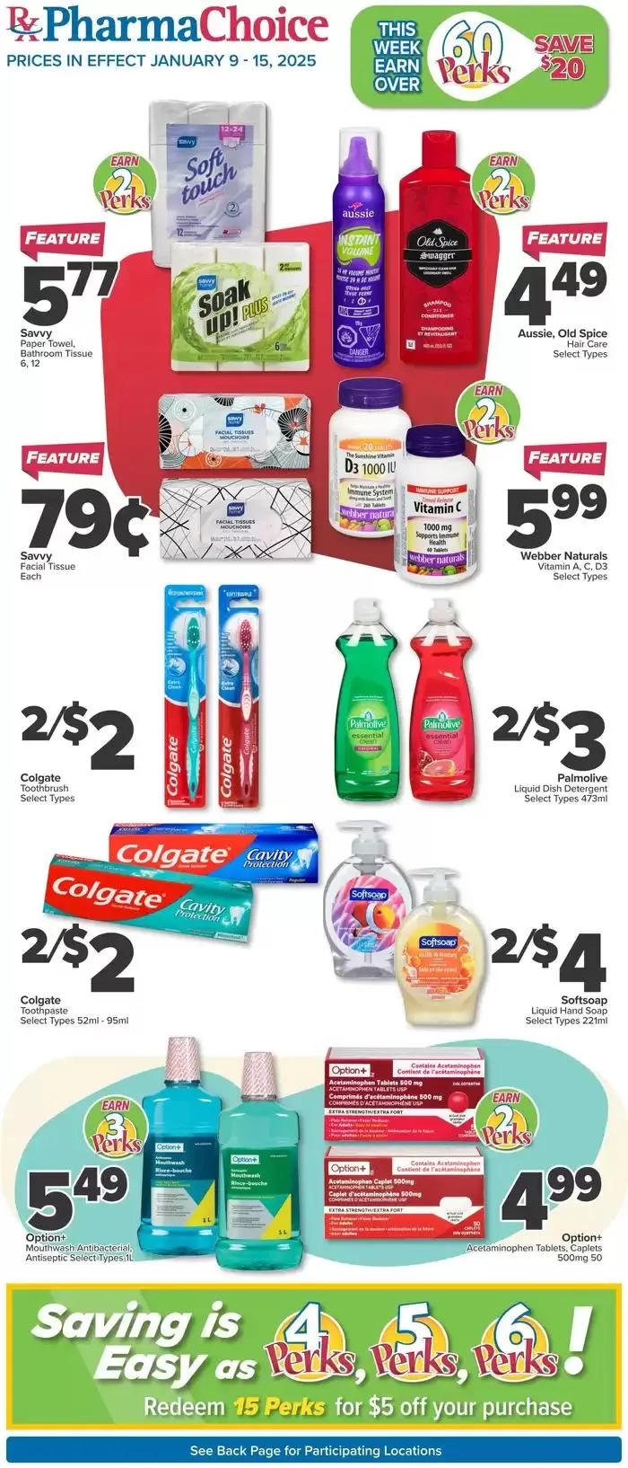 Top deals and discounts from January 9 to January 15 2025 - flyer page 1