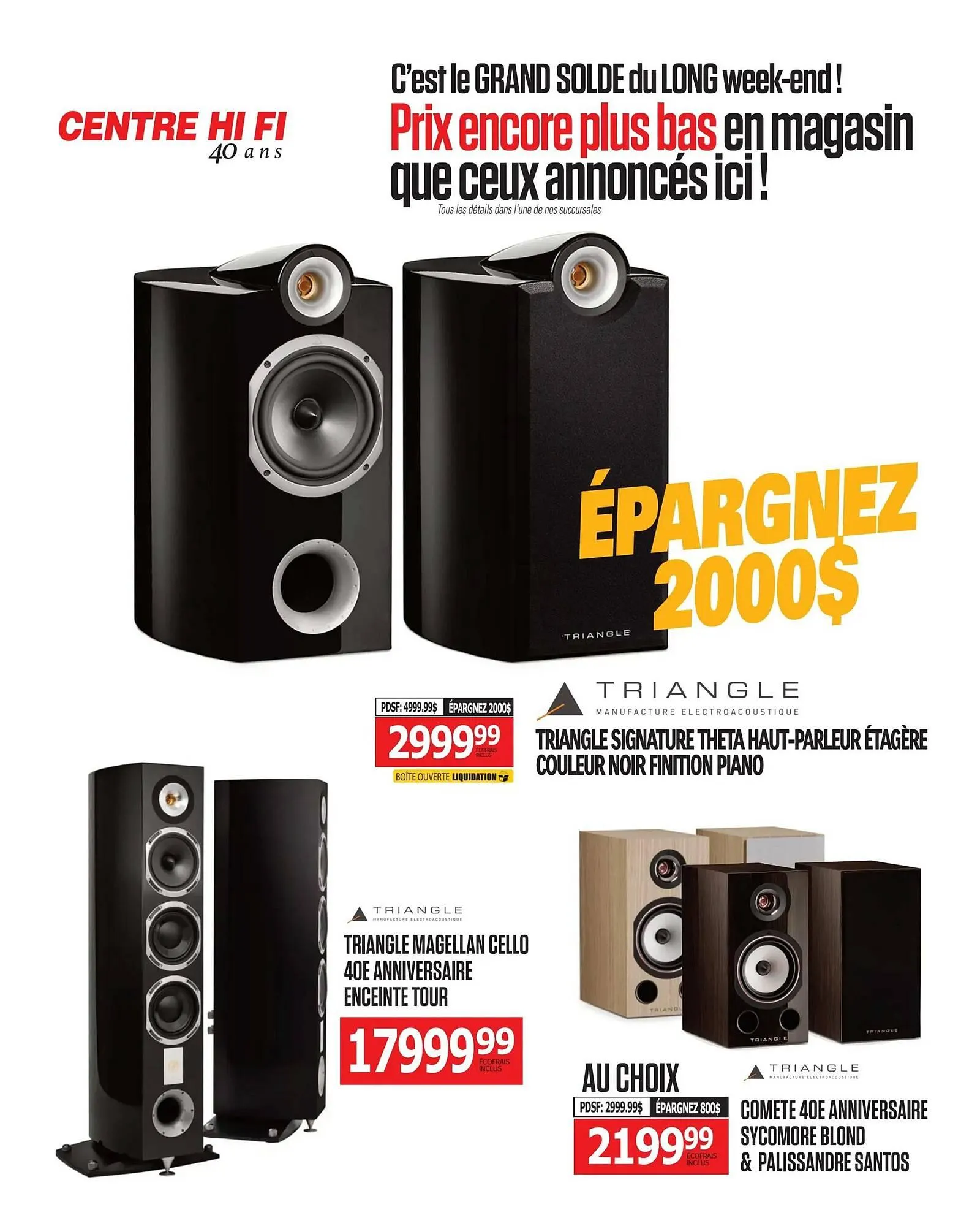 Centre Hi-Fi flyer from August 29 to September 4 2025 - flyer page 50