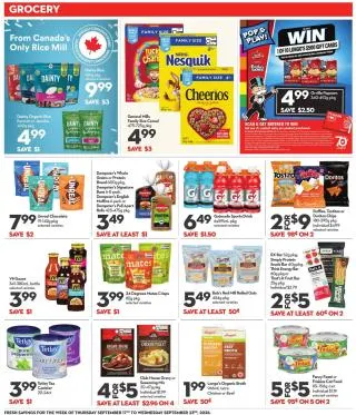Longo's Flyer from September 17 to September 23 2026 - flyer page 11