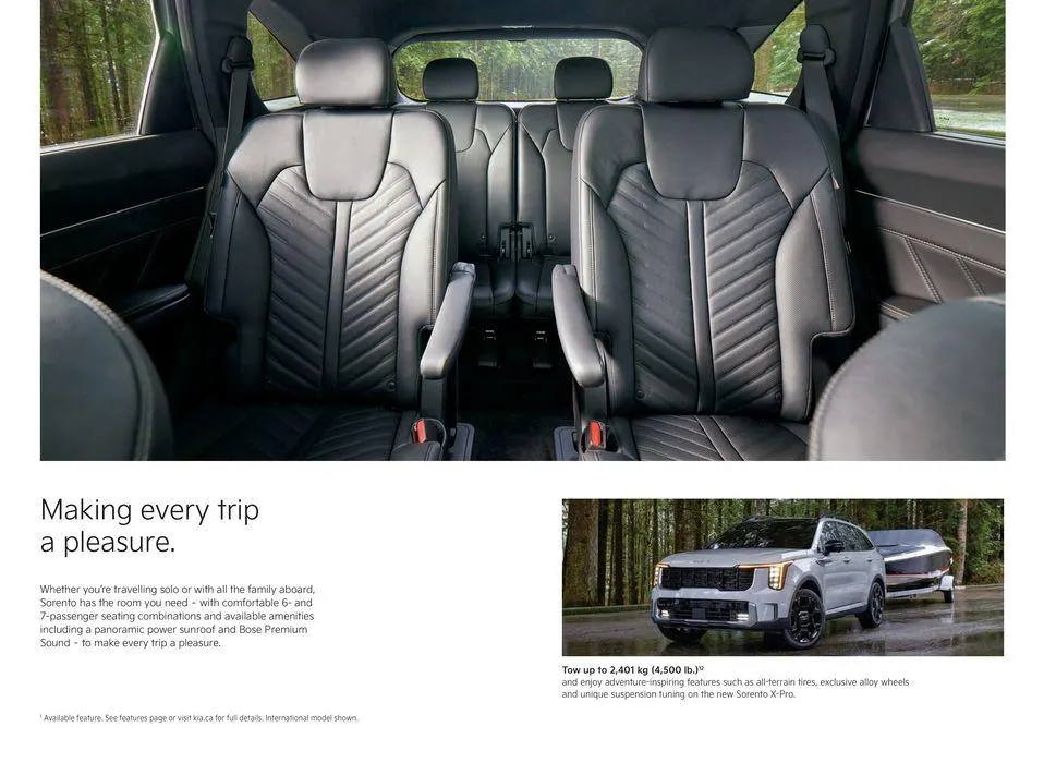 Kia 2024 Sorento from May 1 to May 1 2025 - flyer page 4