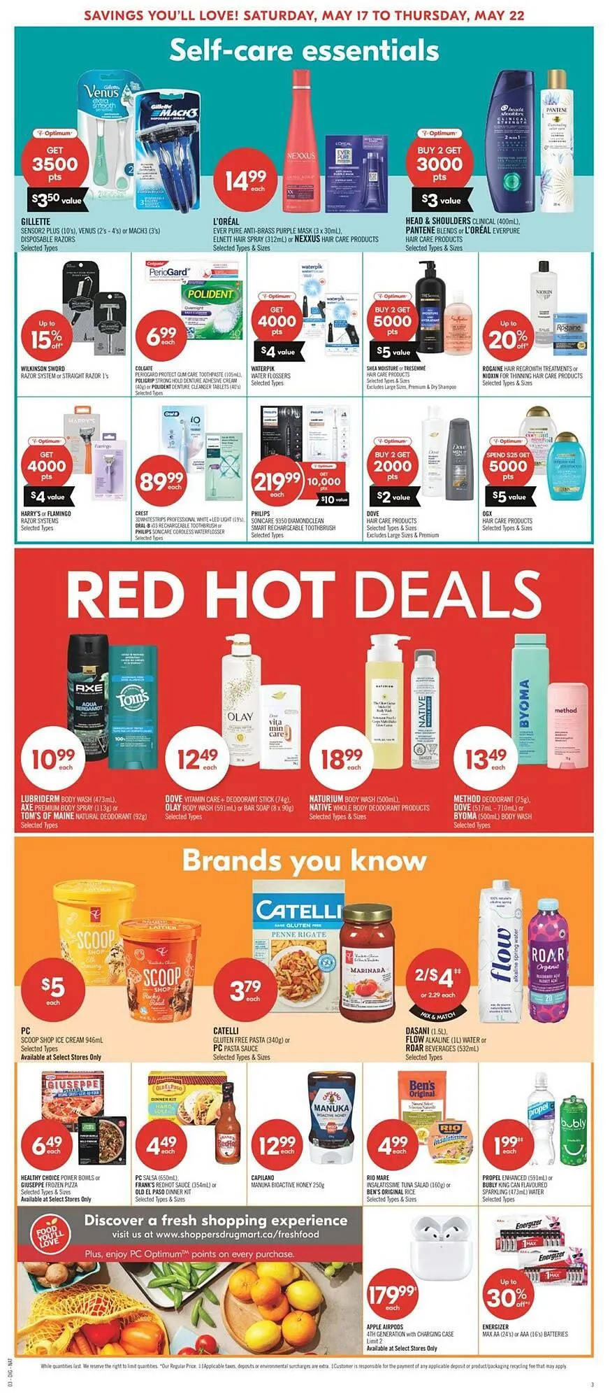 Shoppers Drug Mart flyer from May 16 to May 23 2025 - flyer page 20